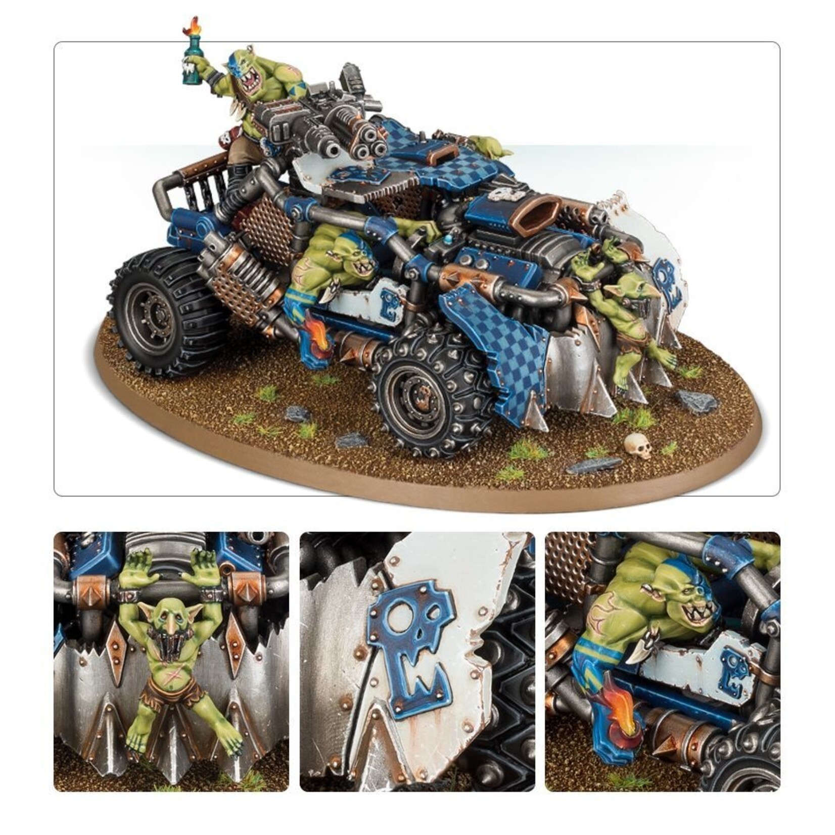 Games Workshop Orks Boomdakka Snazzwagon