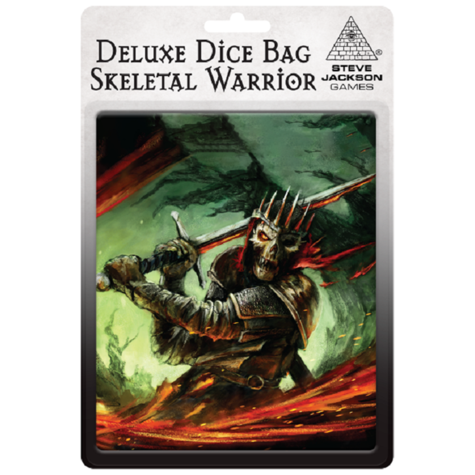 Steve Jackson Games Deluxe Dice Bag Skeletal Warrior