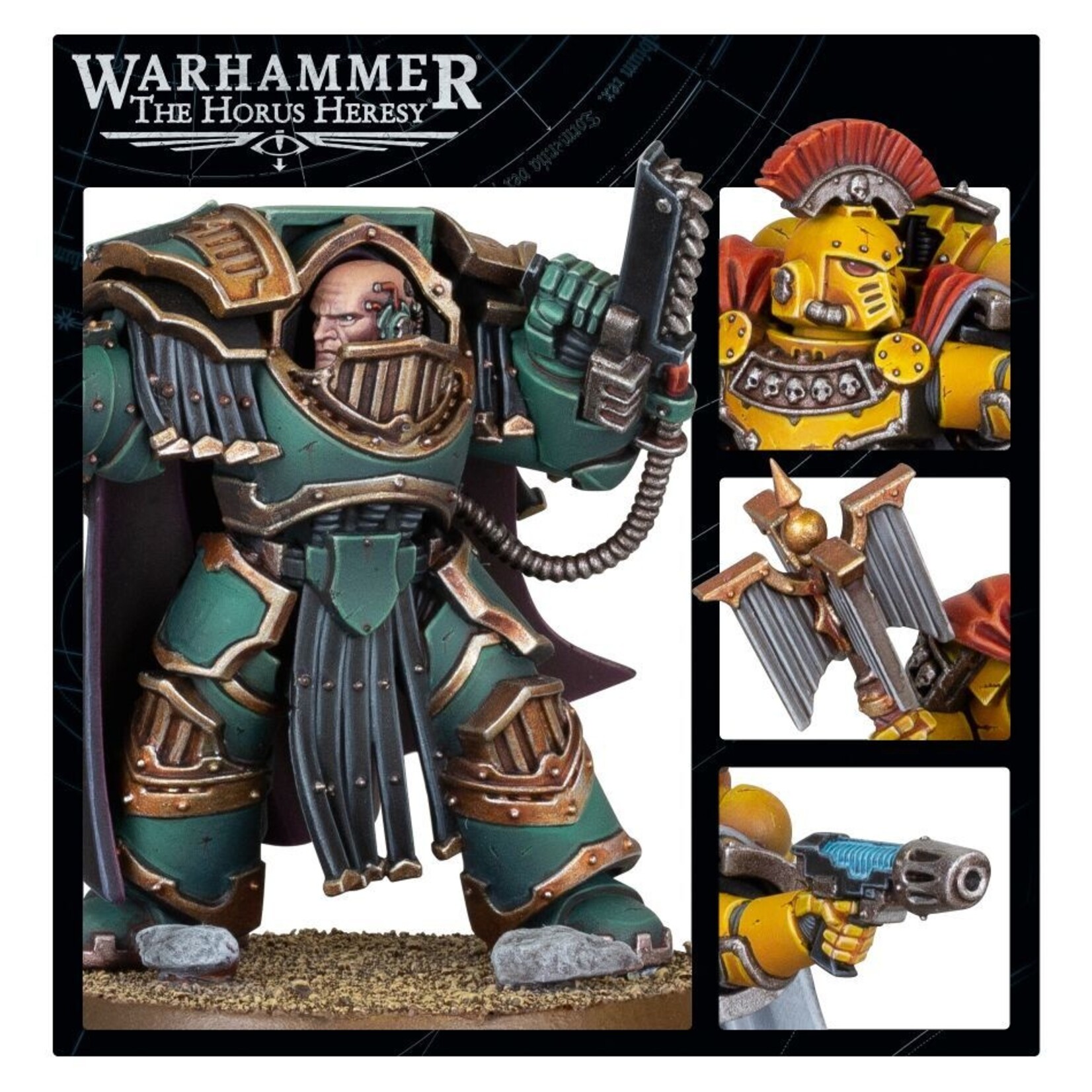 Games Workshop HH Astartes: Praetor & Chaplain Consul
