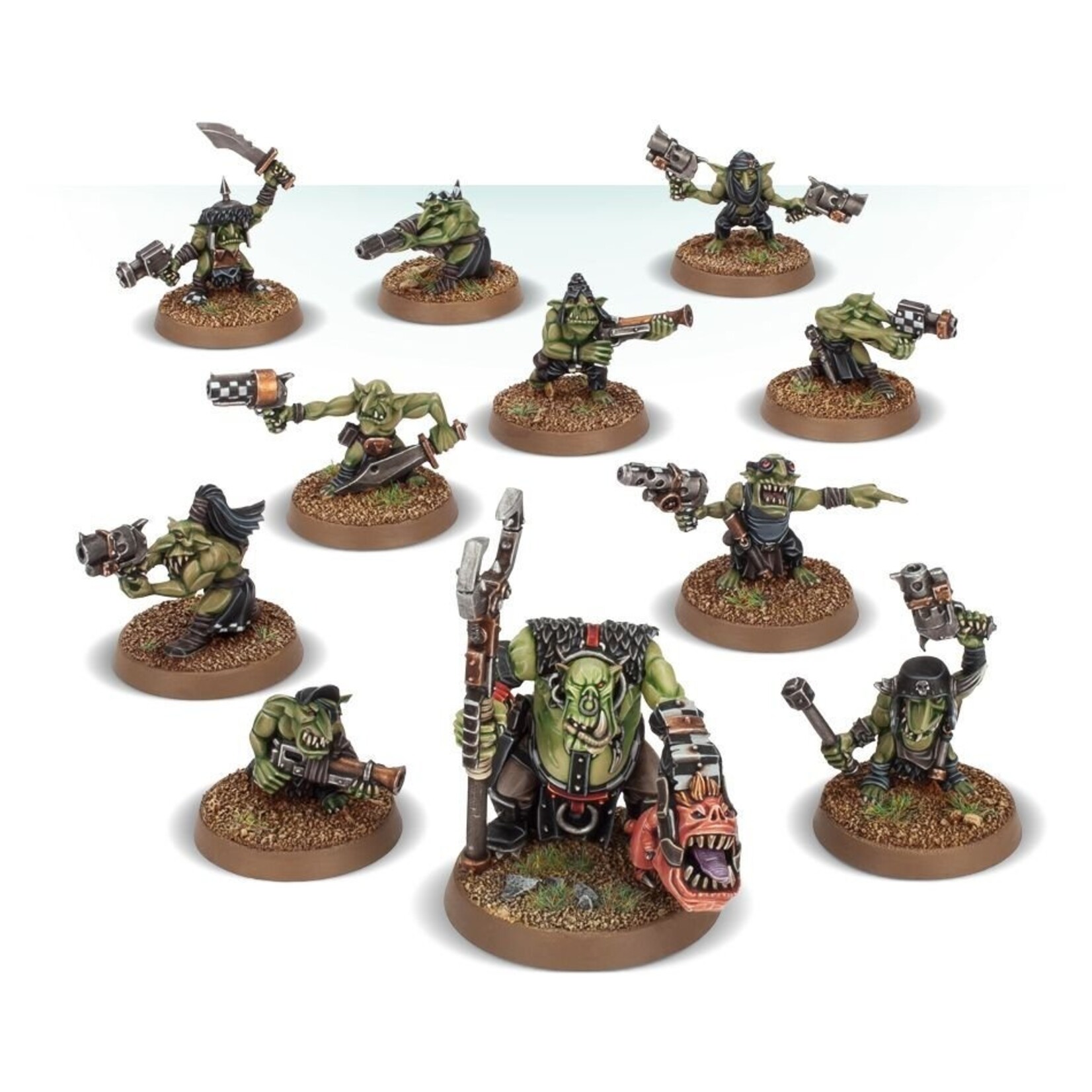 Games Workshop Orks Runtherd and Gretchin