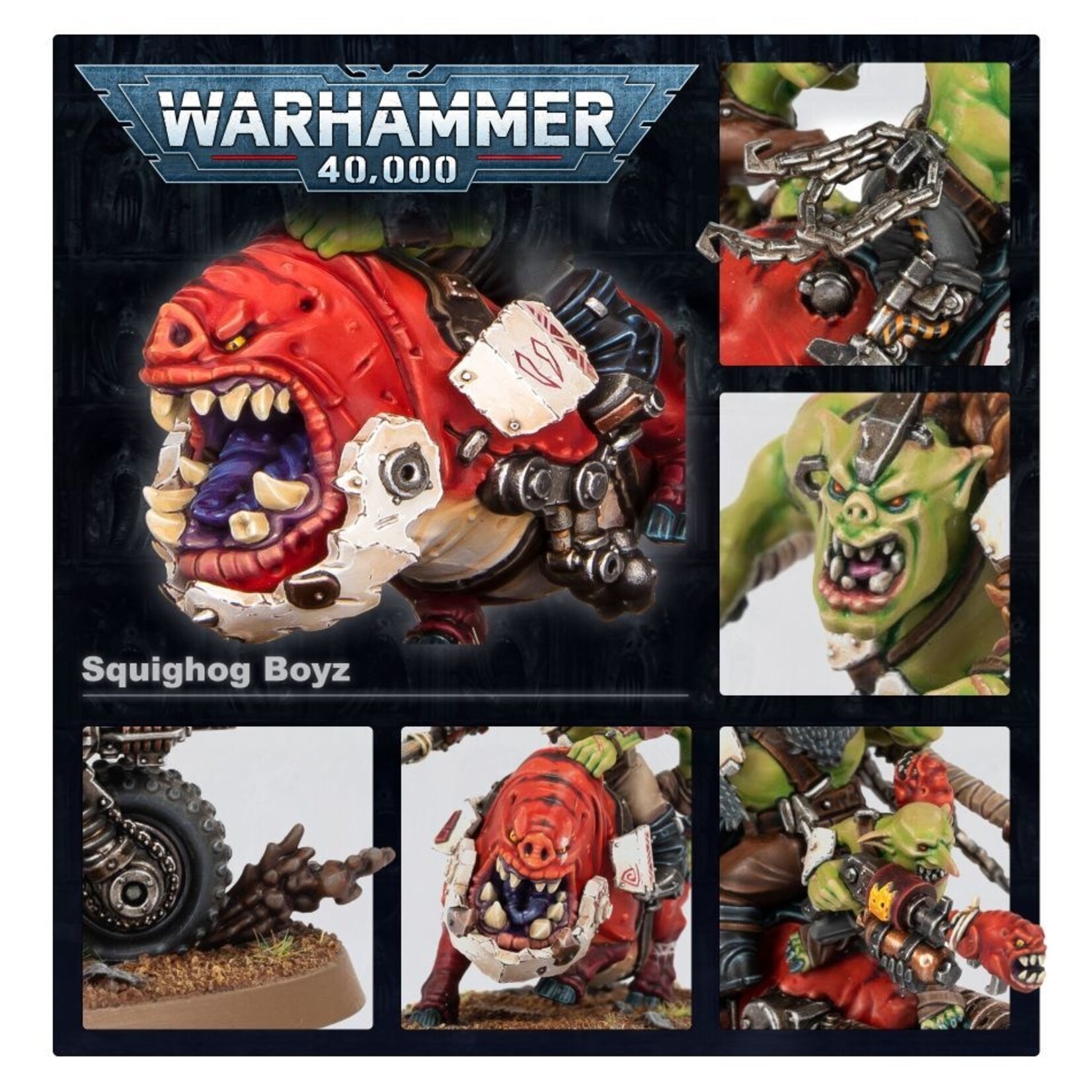 Games Workshop Orks Squighog Boyz