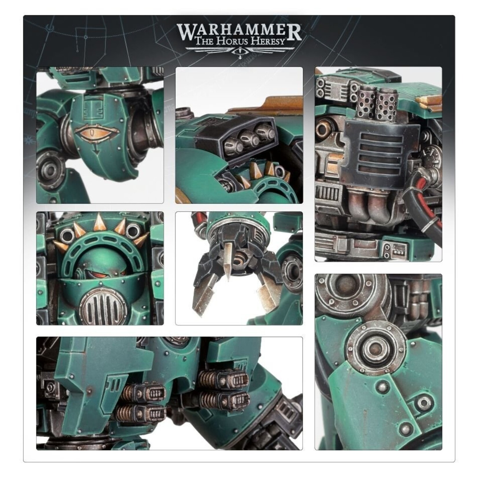 Games Workshop Horus Heresy: Legiones Astartes Leviathan Dreadnought with Claws/Drills