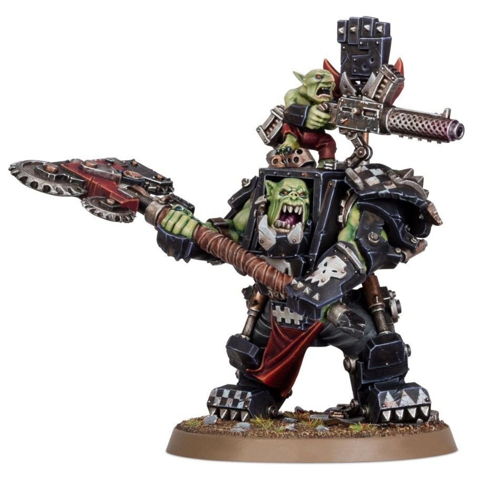 Games Workshop Orks Warboss in Mega Armour