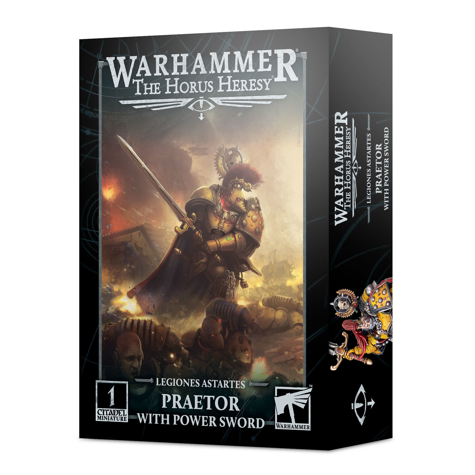 Games Workshop HH Astartes: Praetor with Power Sword