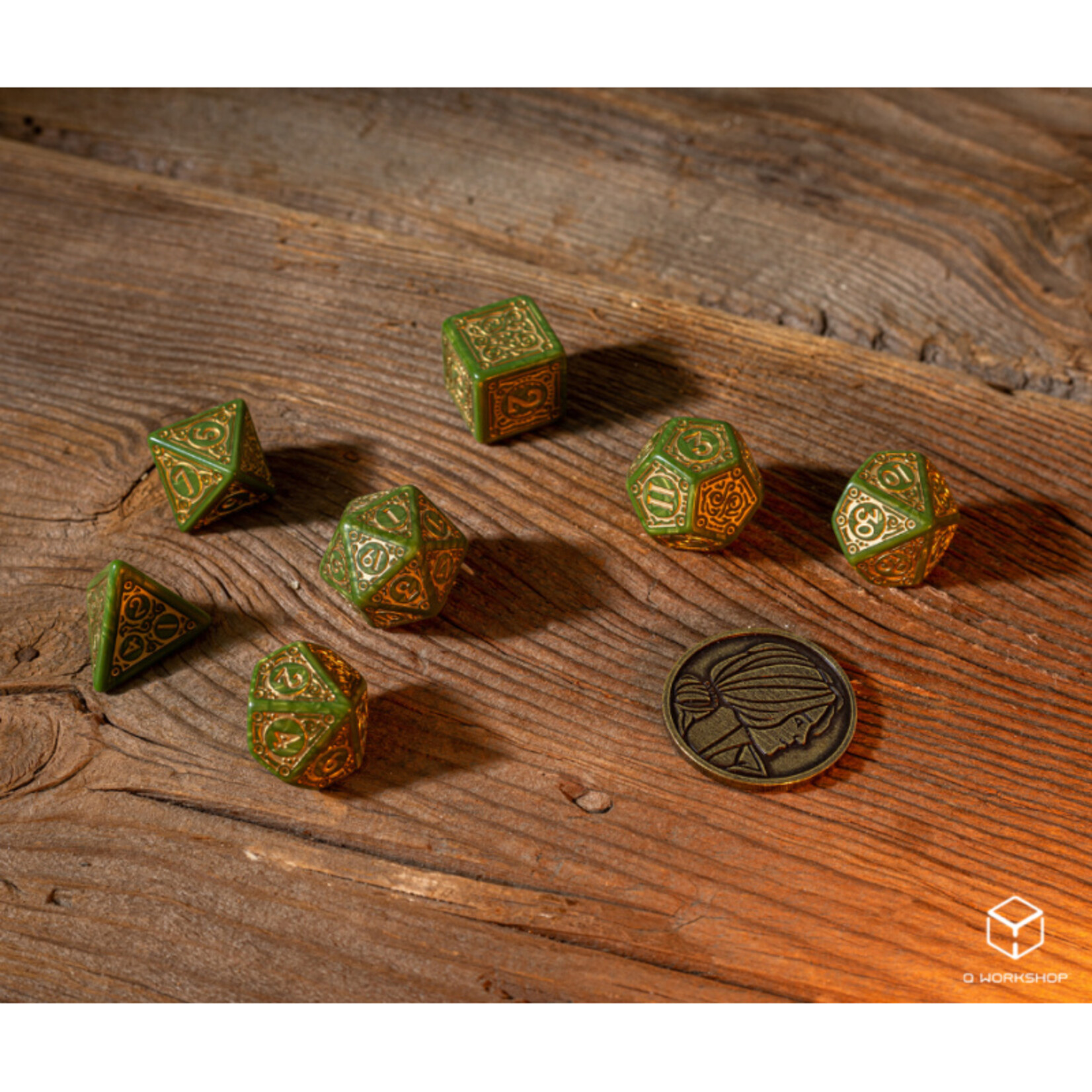 Q-Workshop The Witcher: Triss the Fourteenth of the Hill Dice Set