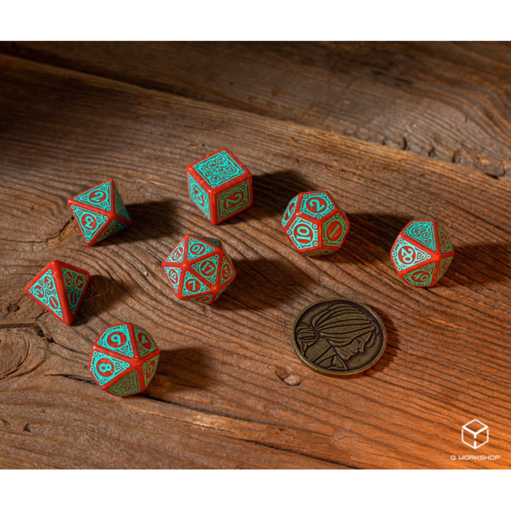 Q-Workshop The Witcher: Triss Merigold the Fearless Dice Set