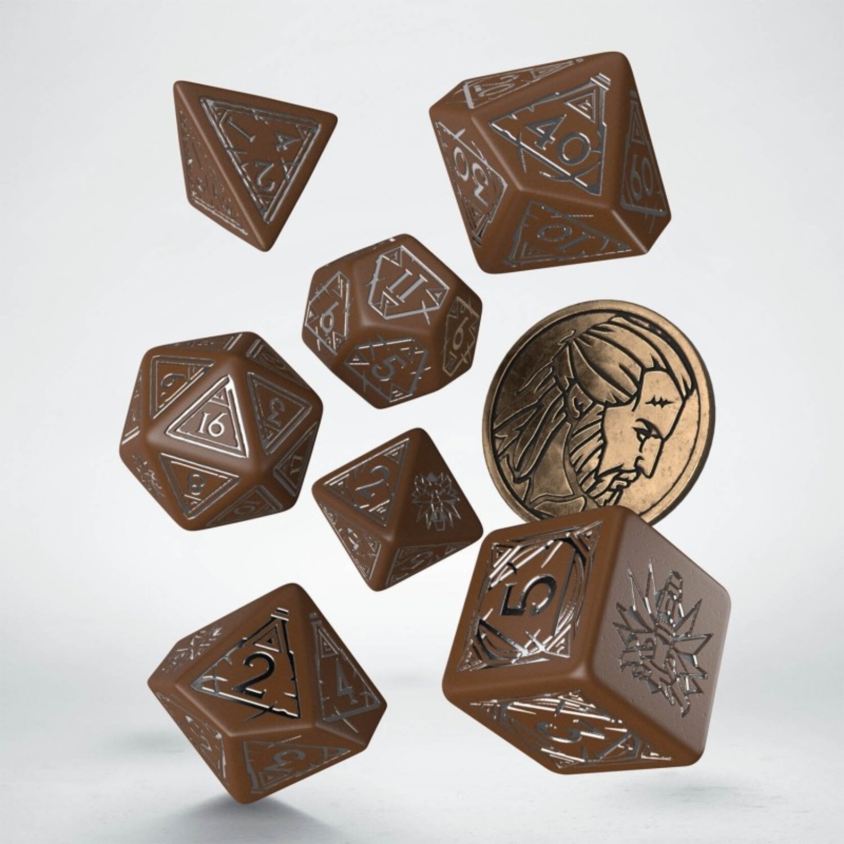 Q-Workshop The Witcher: Geralt Roach's Companion Dice Set