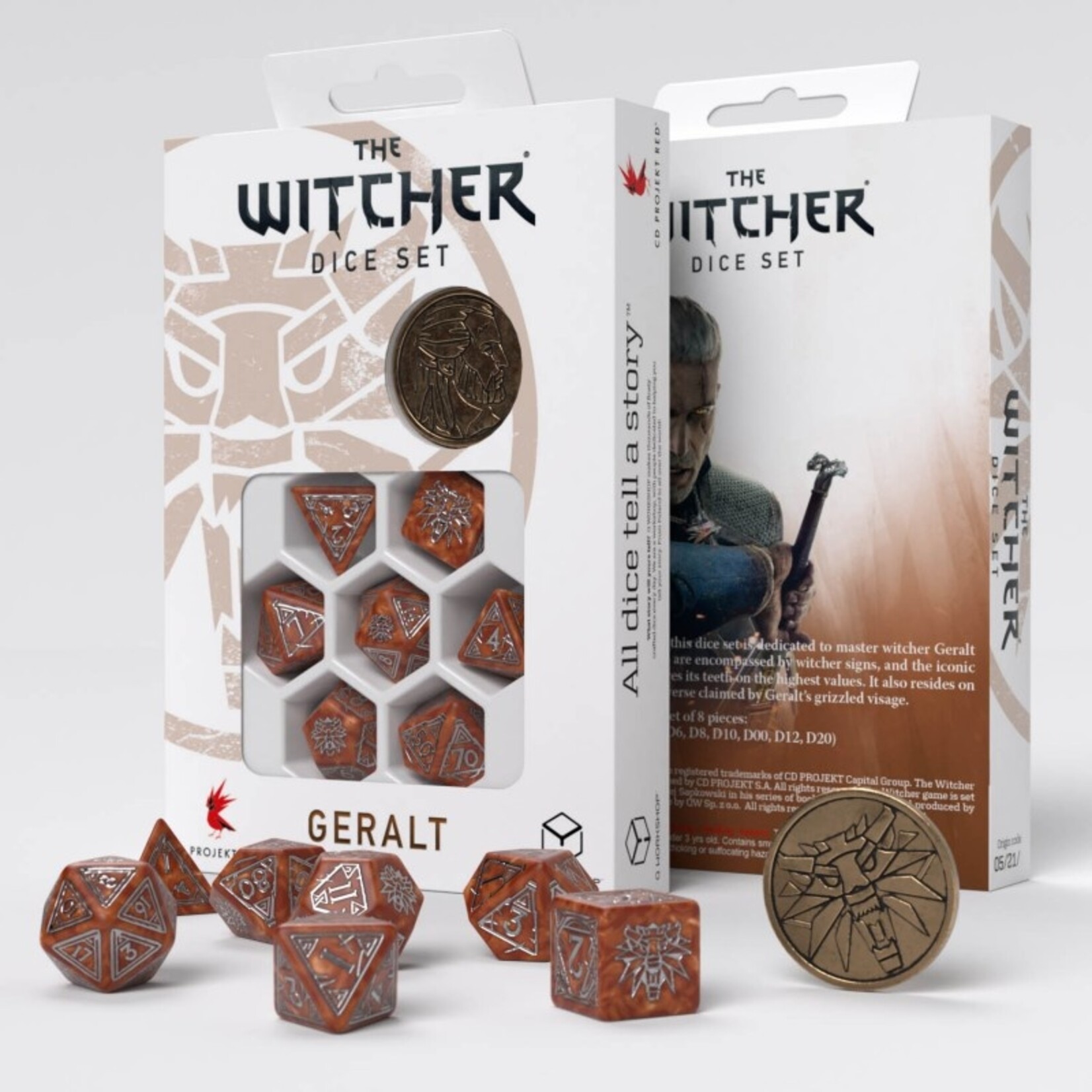 Q-Workshop The Witcher: Geralt The Monster Slayer Dice Set