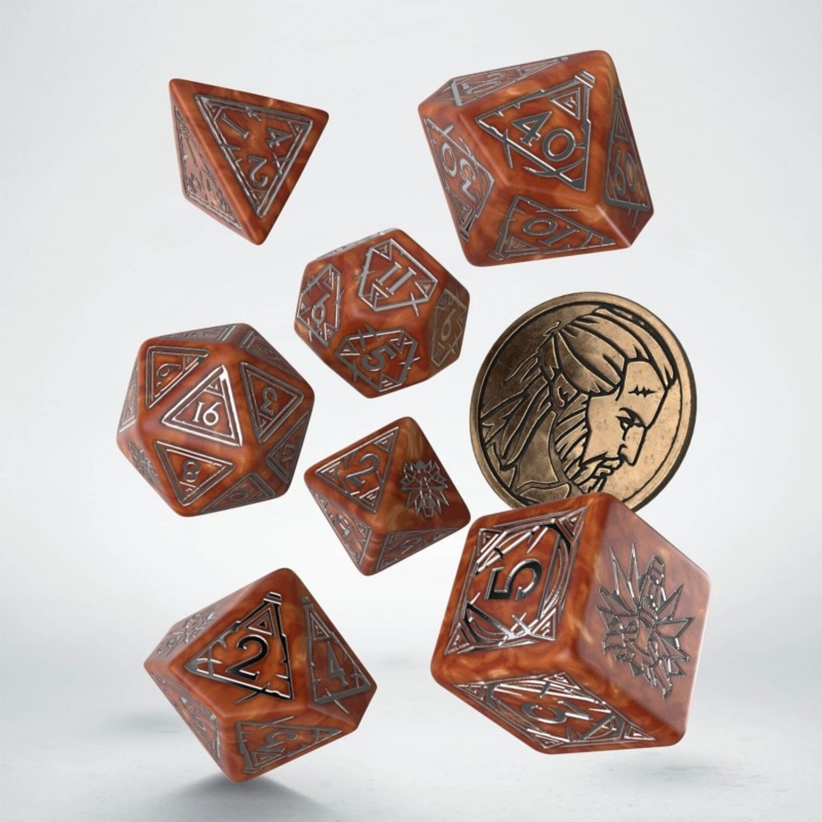 Q-Workshop The Witcher: Geralt The Monster Slayer Dice Set