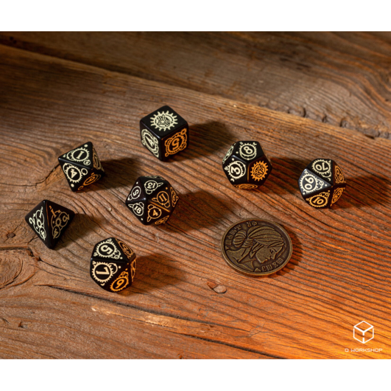 Q-Workshop The Witcher: Ciri the Zireael Dice Set