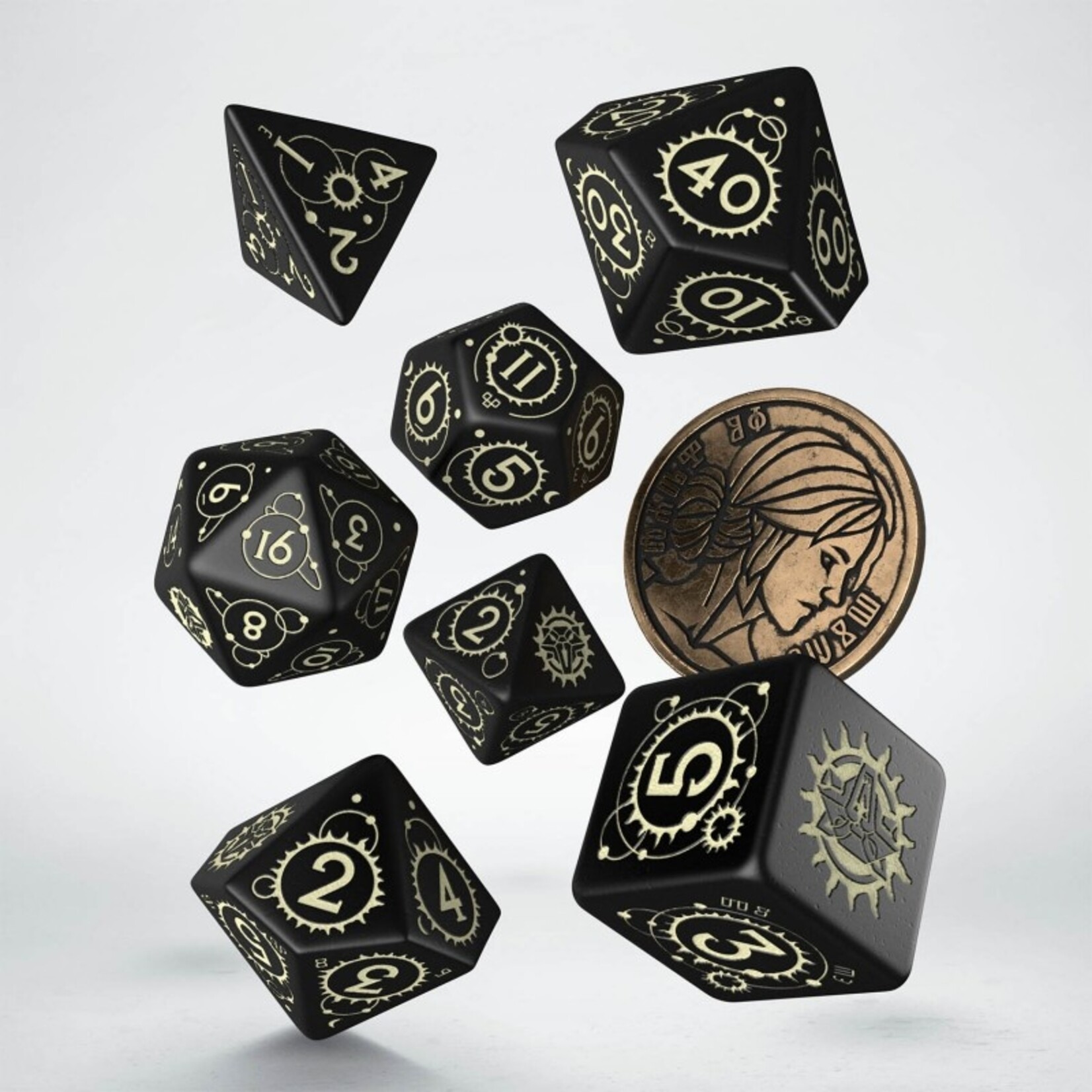 Q-Workshop The Witcher: Ciri the Zireael Dice Set