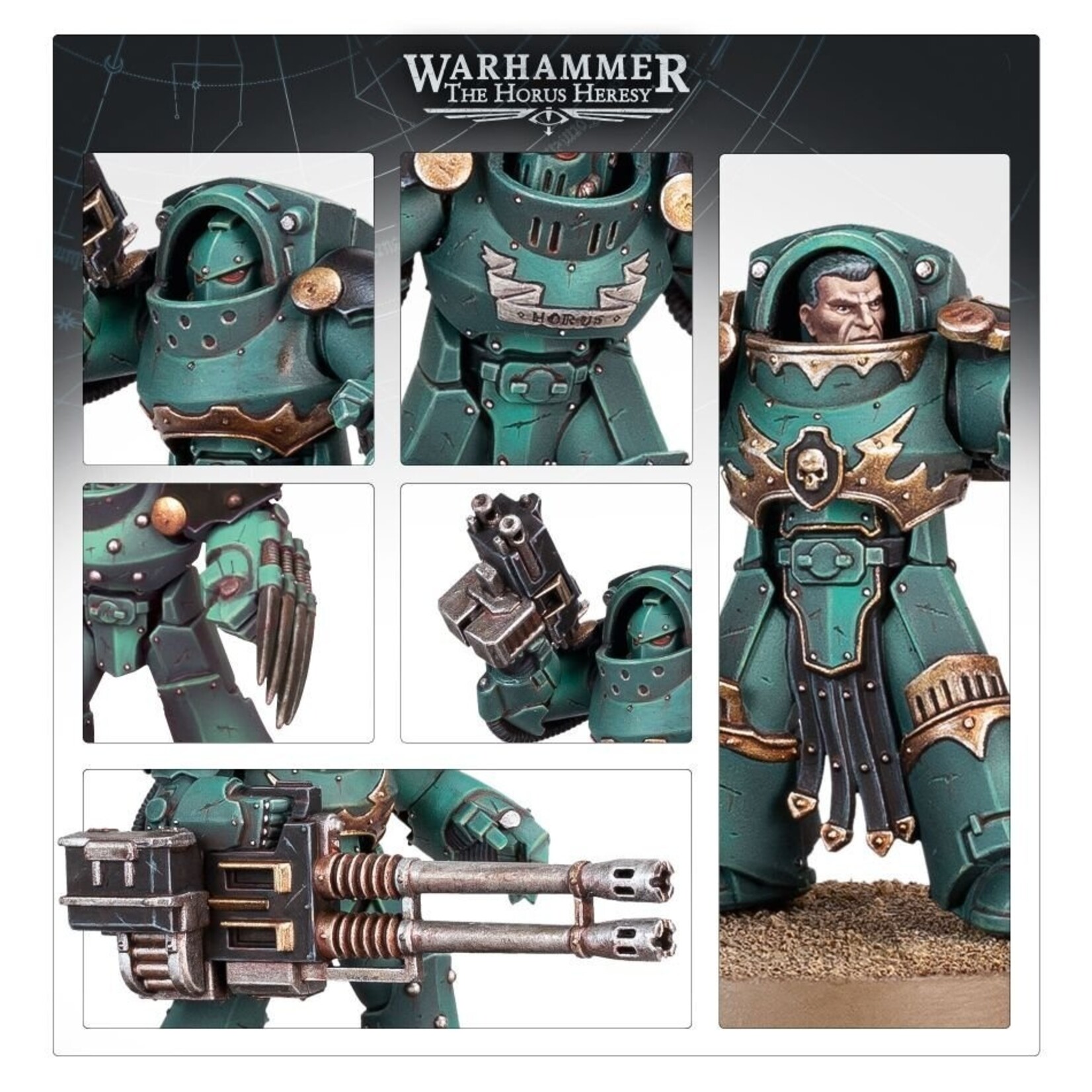 Games Workshop Horus Heresy: Legiones Astartes Tartaros Terminator Squad