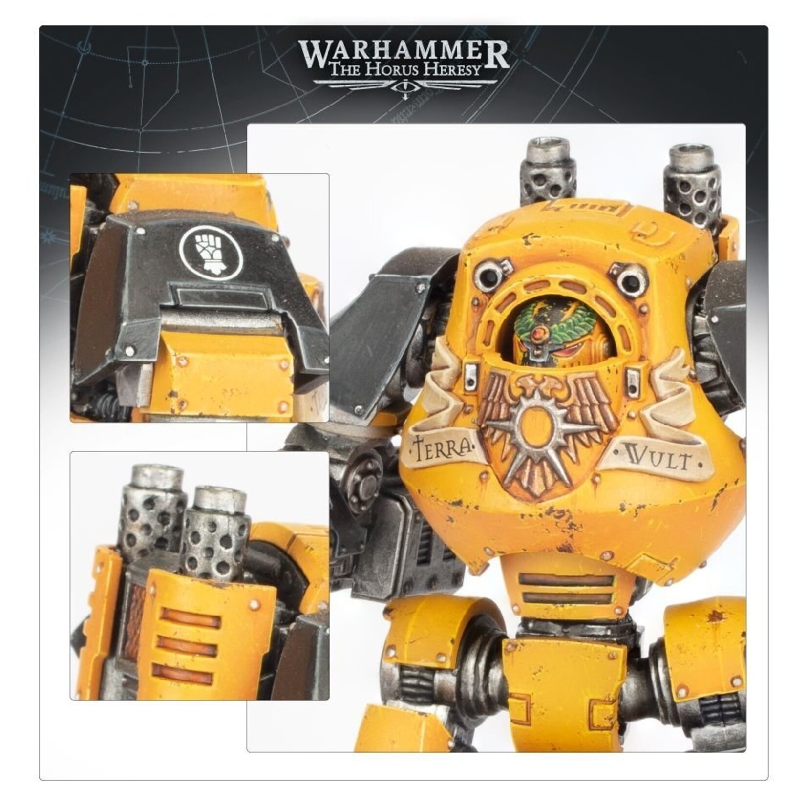 Games Workshop Horus Heresy: Legiones Astartes Contemptor Dreadnought