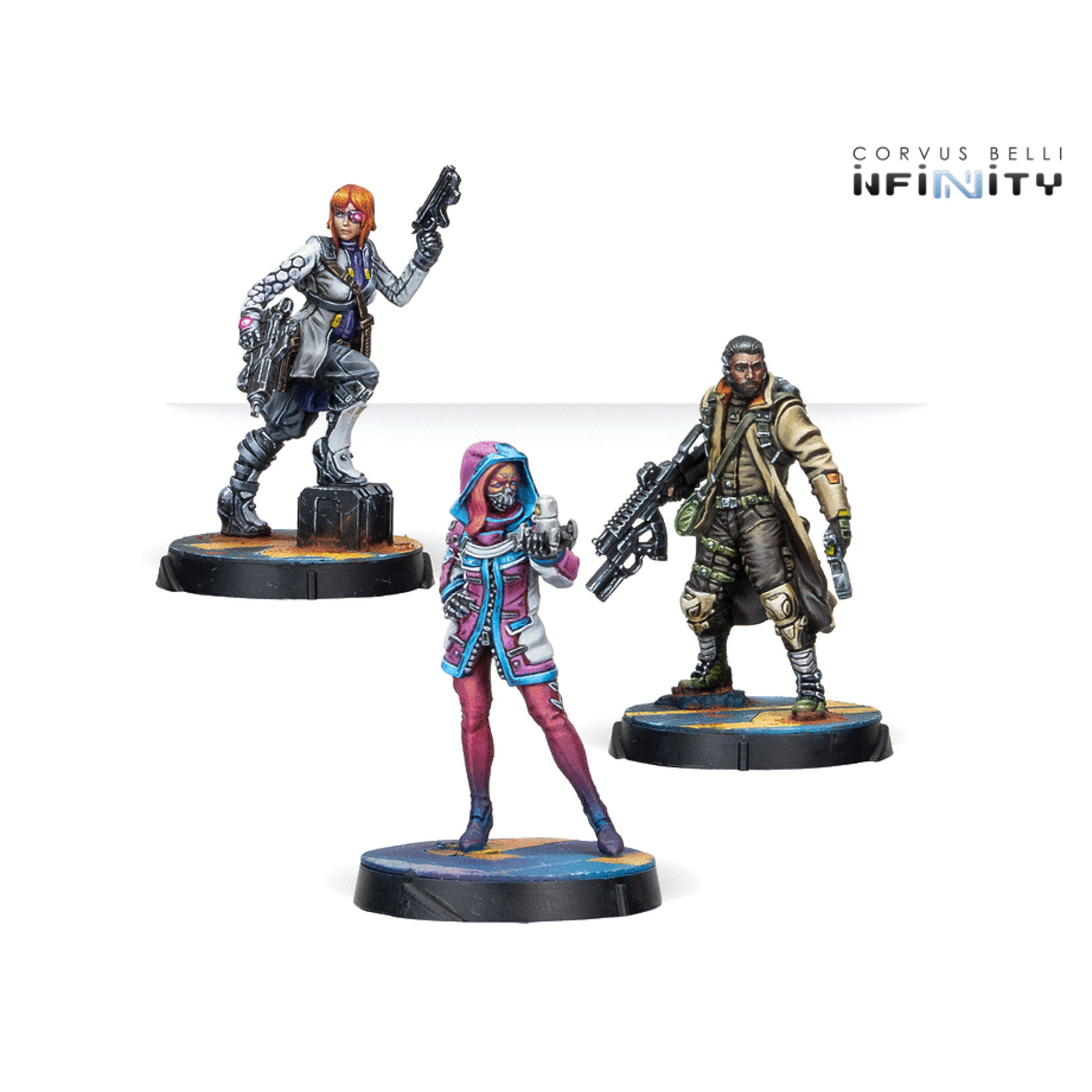 Corvus Belli Infinity Code One: Dire Foes Mission Pack Delta: Obsidian Head