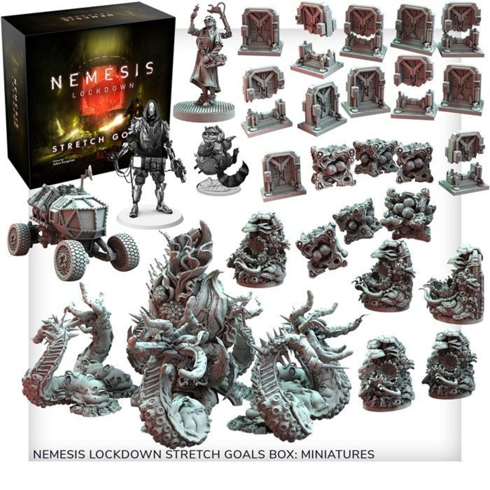 Awaken Realms Nemesis Lockdown: Stretch Goals (EN)