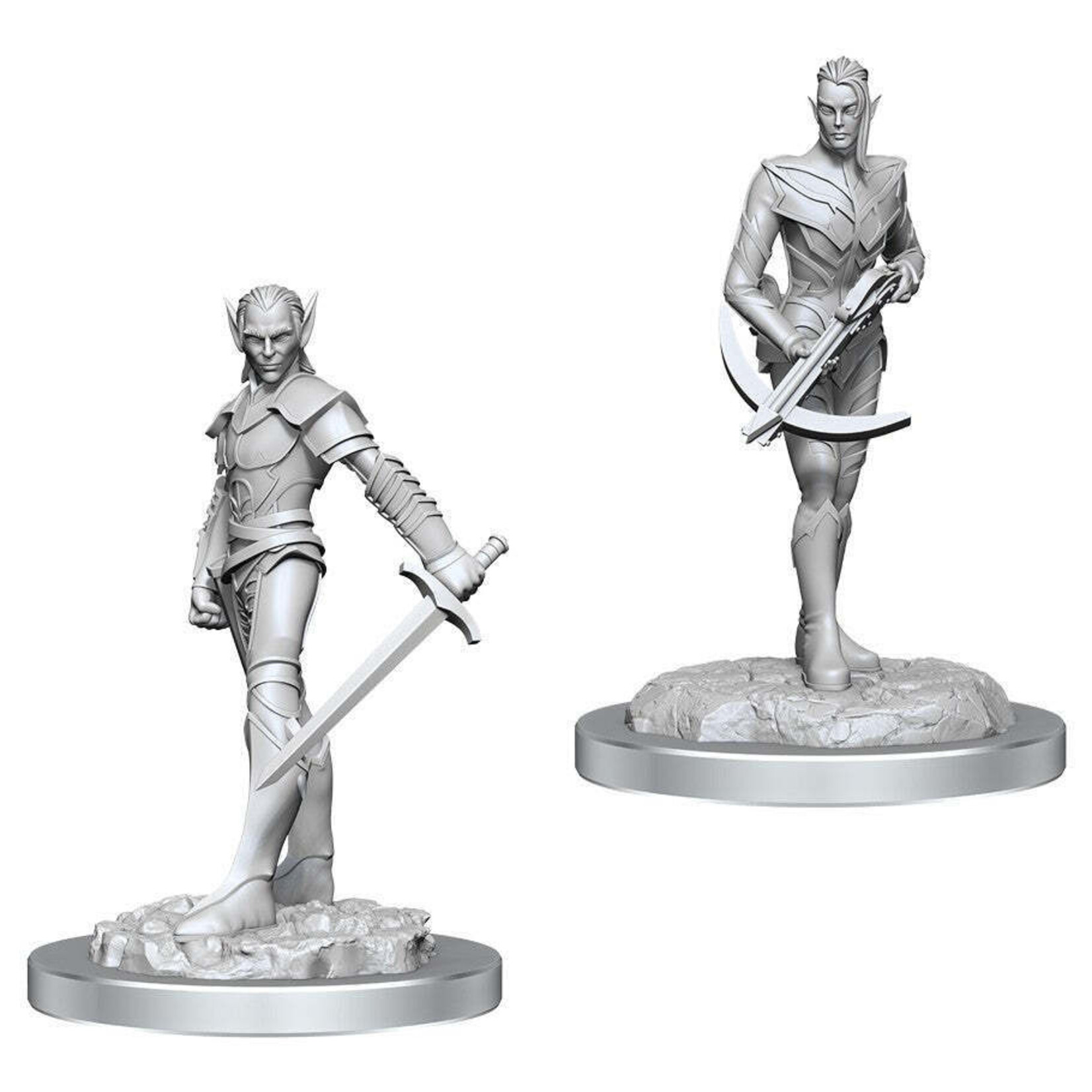 Wizkids D&D Nolzur's Marvelous Miniatures Drow Fighters