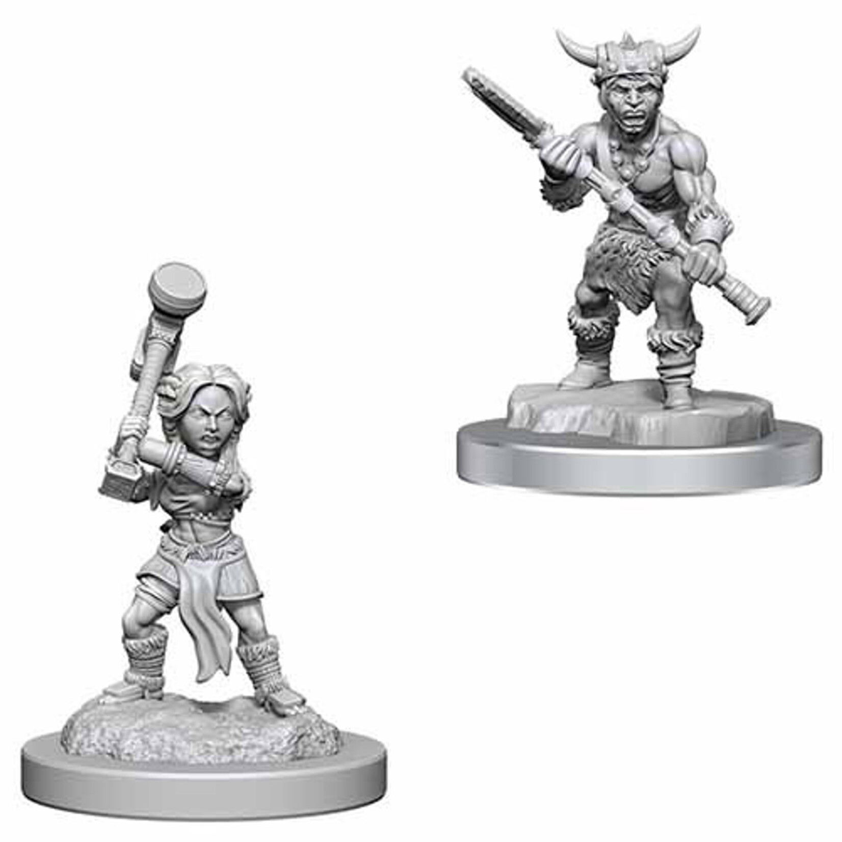 Wizkids D&D Nolzur's Marvelous Miniatures Halfling Barbarians