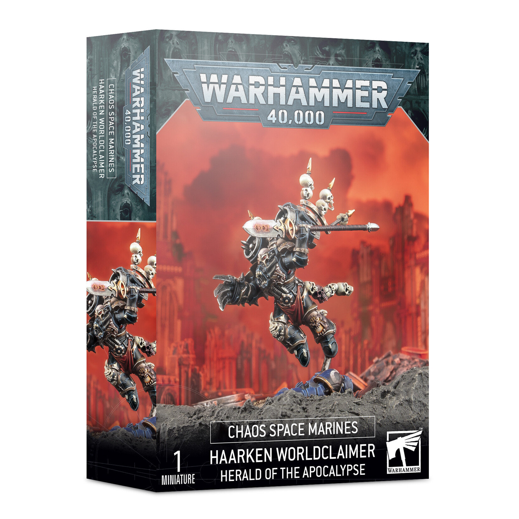 Games Workshop Chaos Space Marines Haarken Worldclaimer