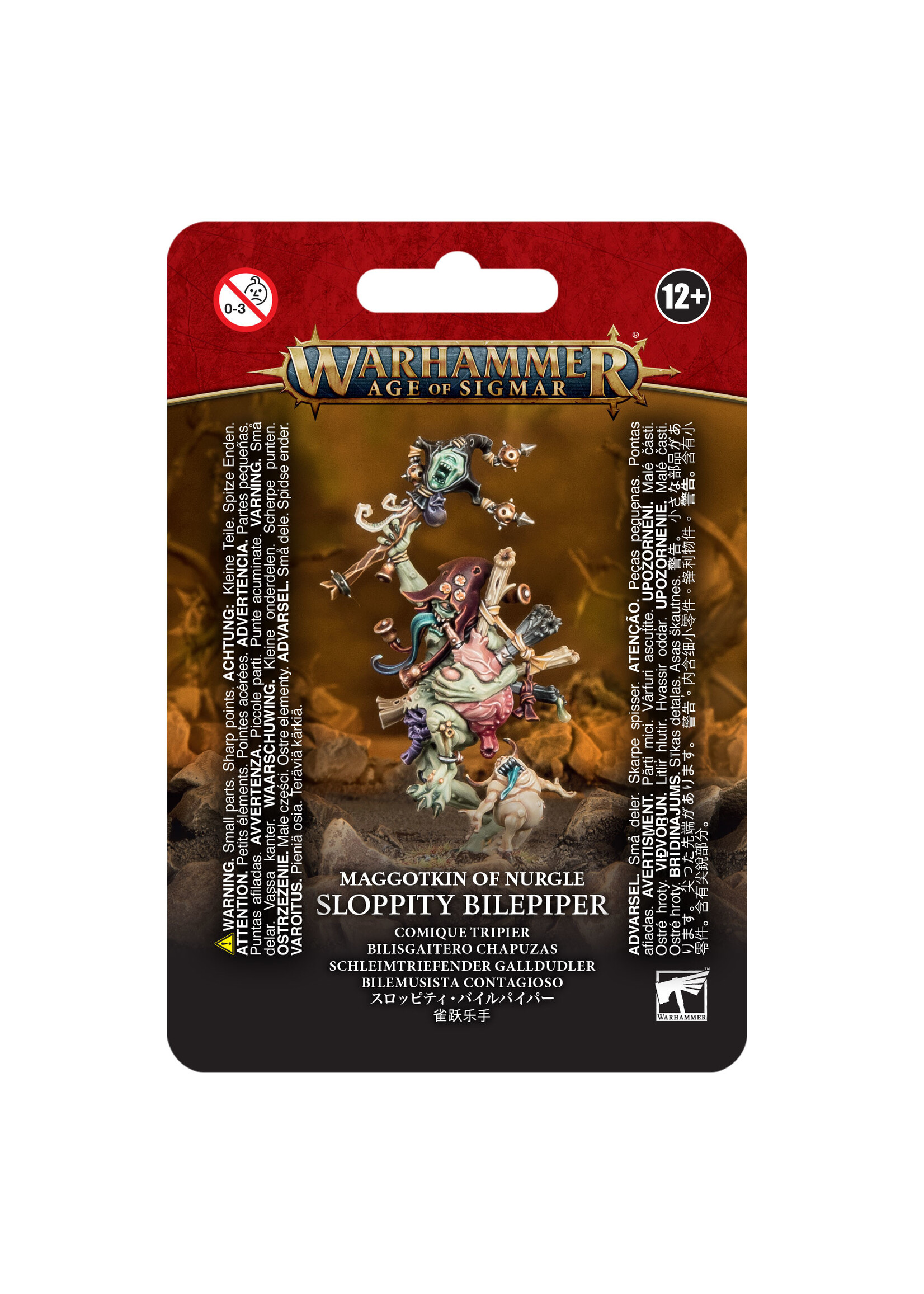 Games Workshop Maggotkin of Nurgle Sloppity Bilepiper