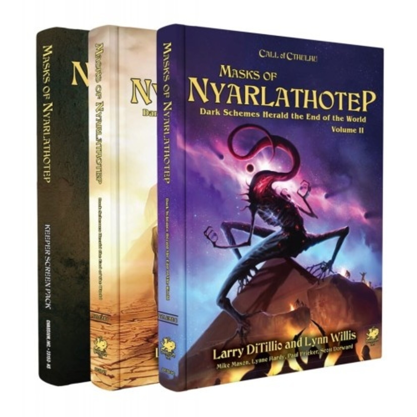 Chaosium Call of Cthulhu RPG Masks of Nyarlathotep Slipcase Set (EN)