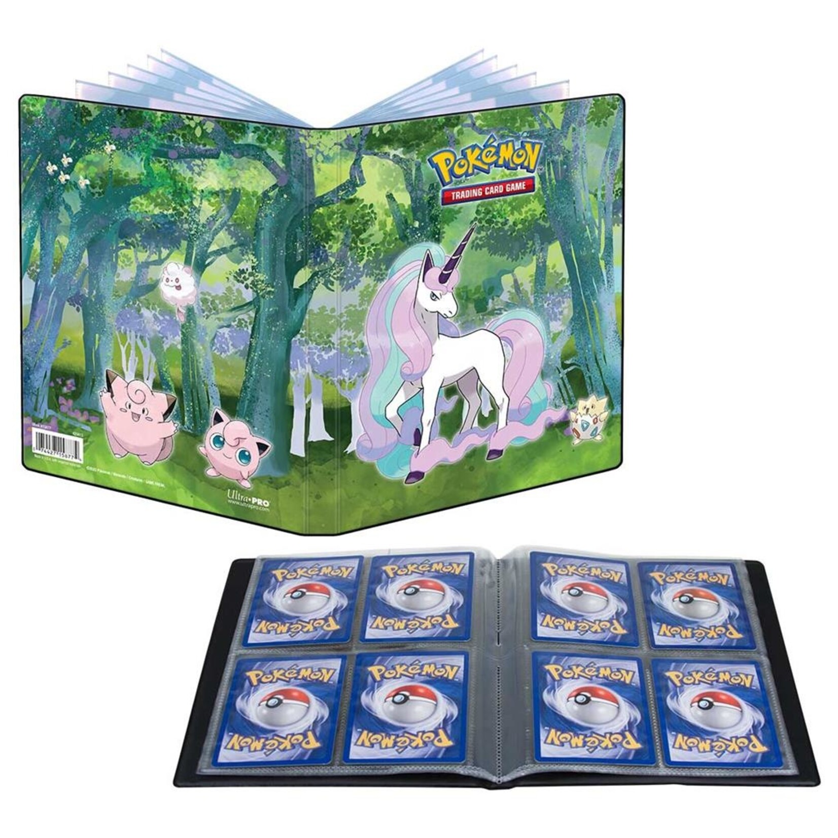 Ultra Pro Portfolio Pokemon Gallery Series Enchanted Glade 4-Pocket **