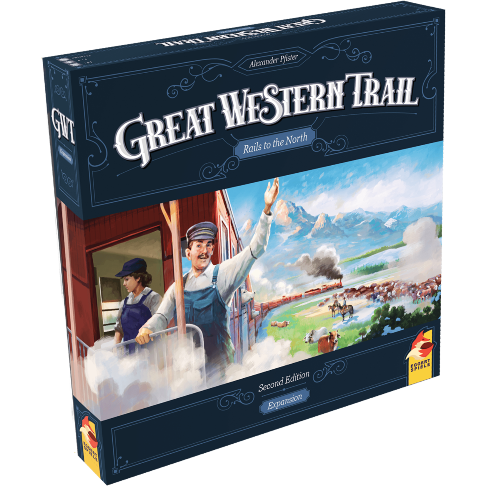 Eggertspiele Great Western Trail 2nd Ed.: Rails to the North (EN)