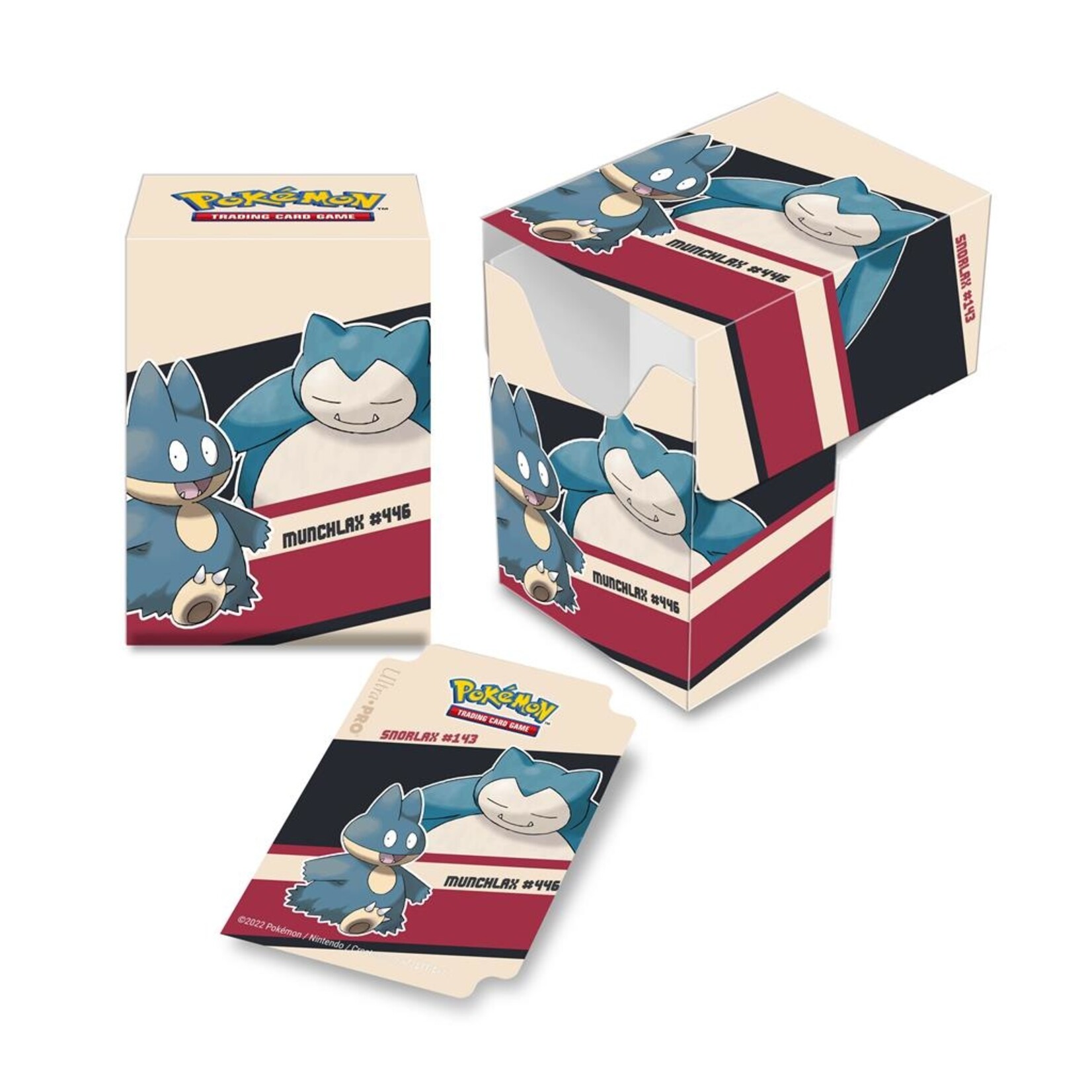 Ultra Pro Deck Box Pokemon Snorlax & Munchlax