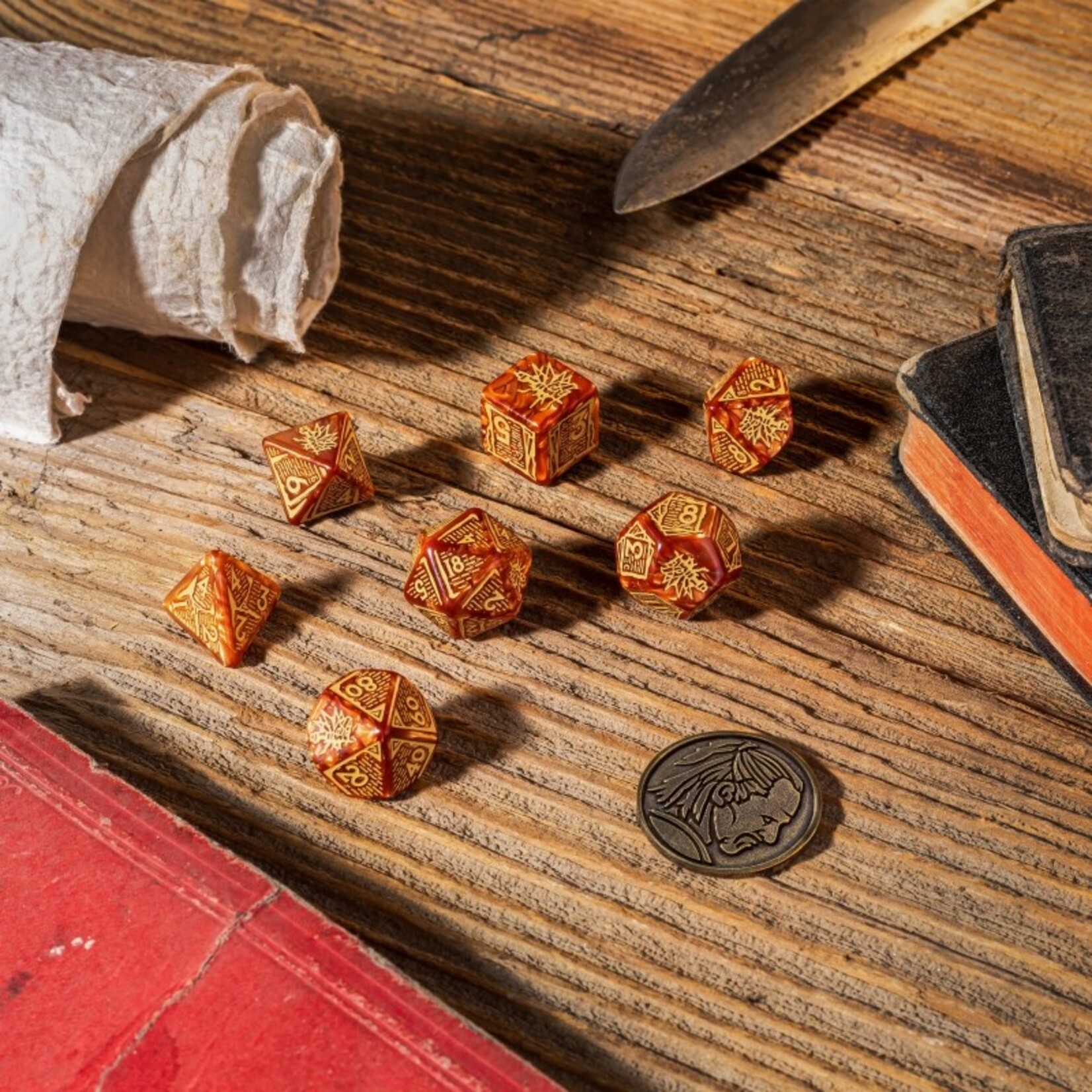 Q-Workshop The Witcher: Vesemir The Wise Witcher Dice Set