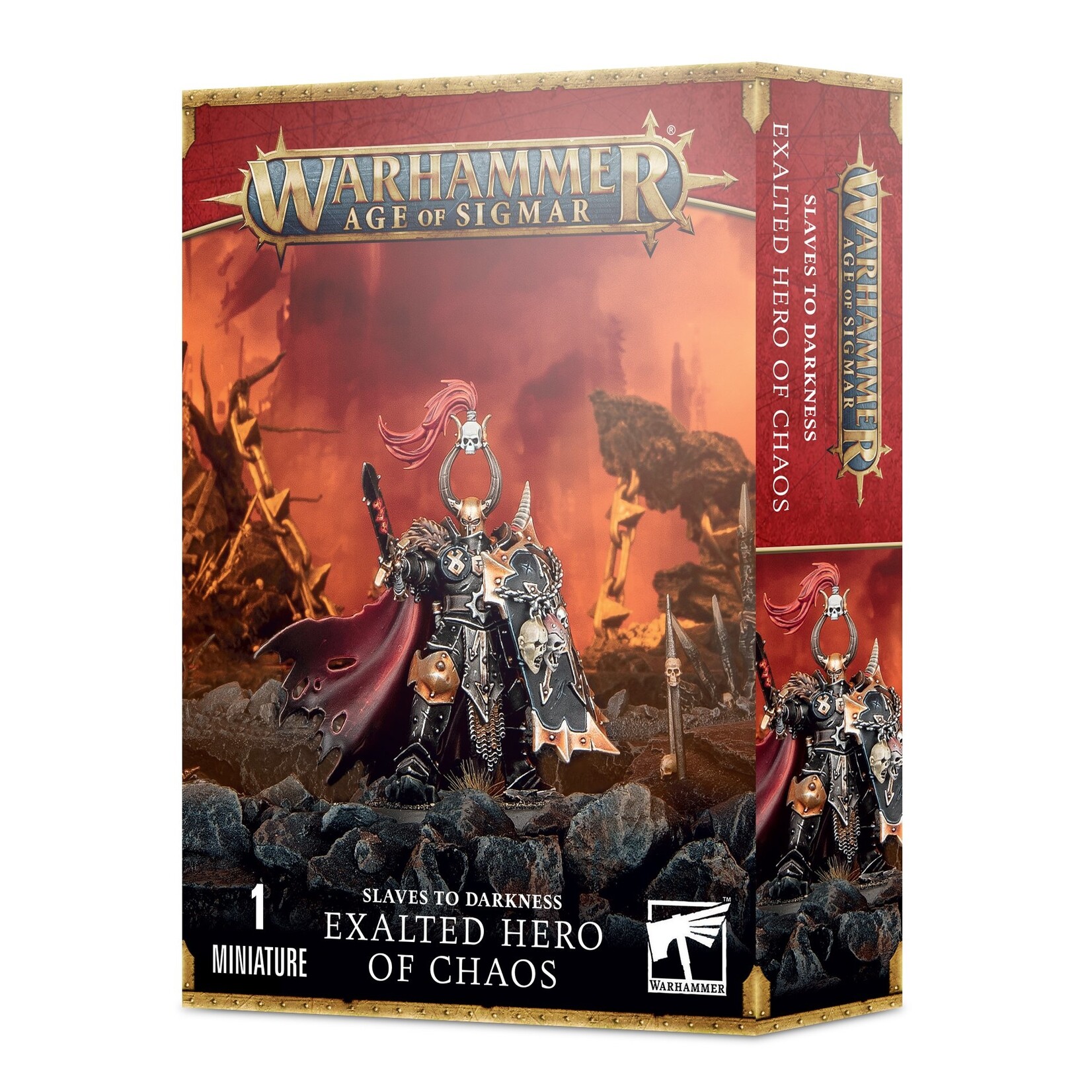 Games Workshop Slaves to Darkness Exalted Hero of Chaos