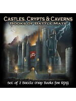Loke Battlemats Castles, Crypts & Caverns Books of Battle Mats (EN)