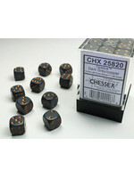 Chessex Chessex 36 x D6 Set Opaque 12mm - Dark Grey/Copper