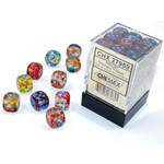 Chessex Chessex 36 x D6 Set Nebula 12mm - Primary/Blue