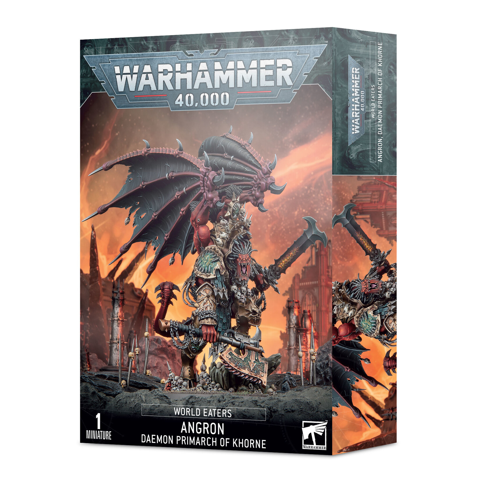 Games Workshop World Eaters: Angron, Daemon Primarch of Khorne