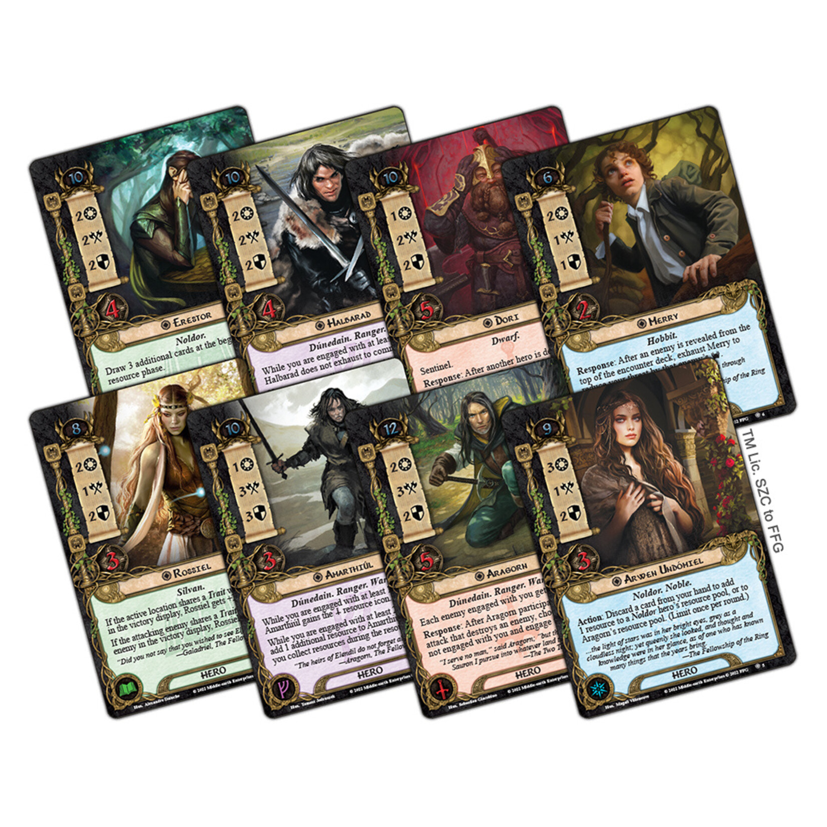 Fantasy Flight Games Lord of the Rings LCG: Angmar Awakened Hero Expansion (EN)