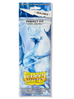 Dragonshield Dragonshield 100 Resealable Sleeves Perfect Fit Standard Clear