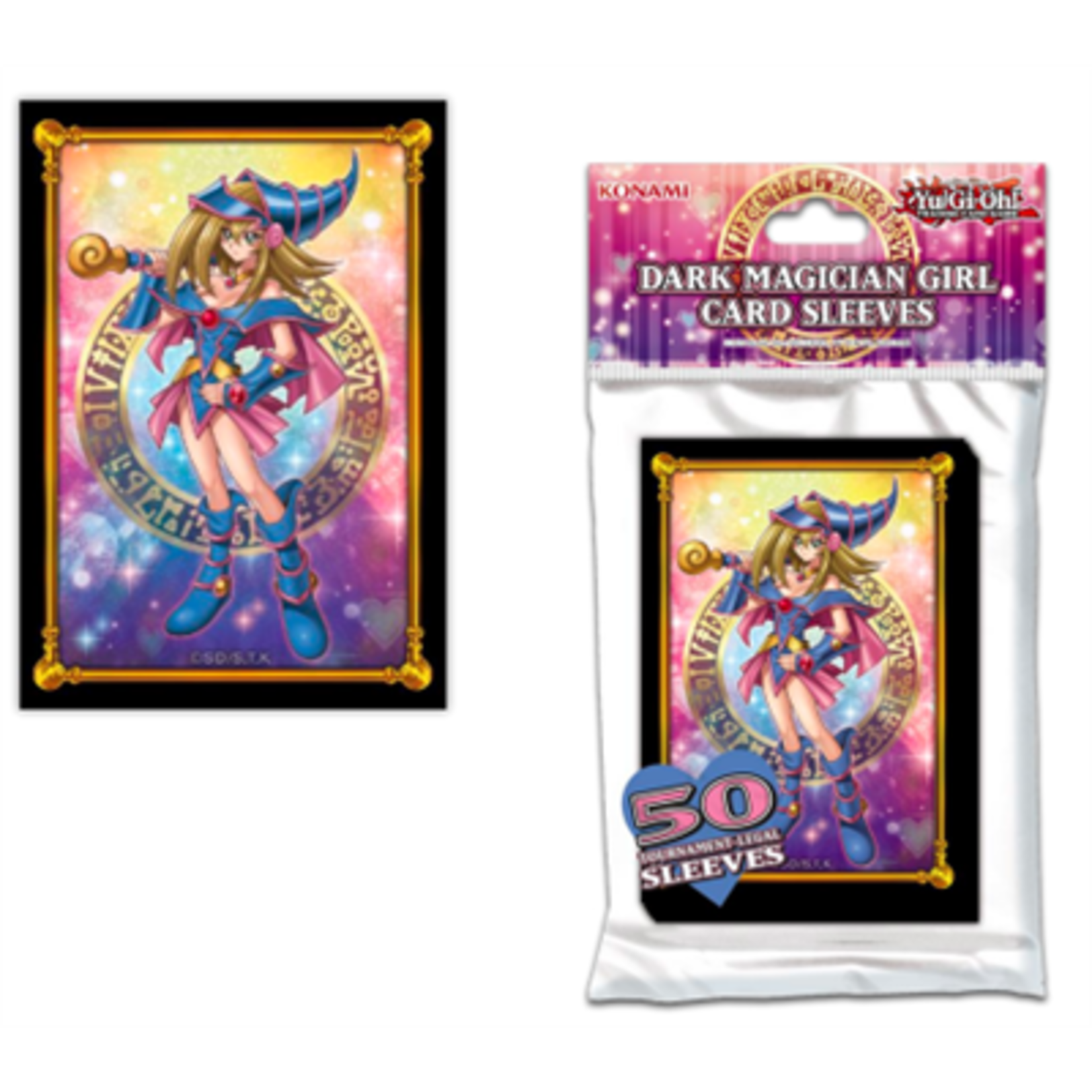 Konami Sleeves Yu-Gi-Oh Dark Magician Girl (50)