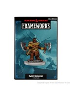 Wizkids D&D Frameworks Dwarf Barbarian Female