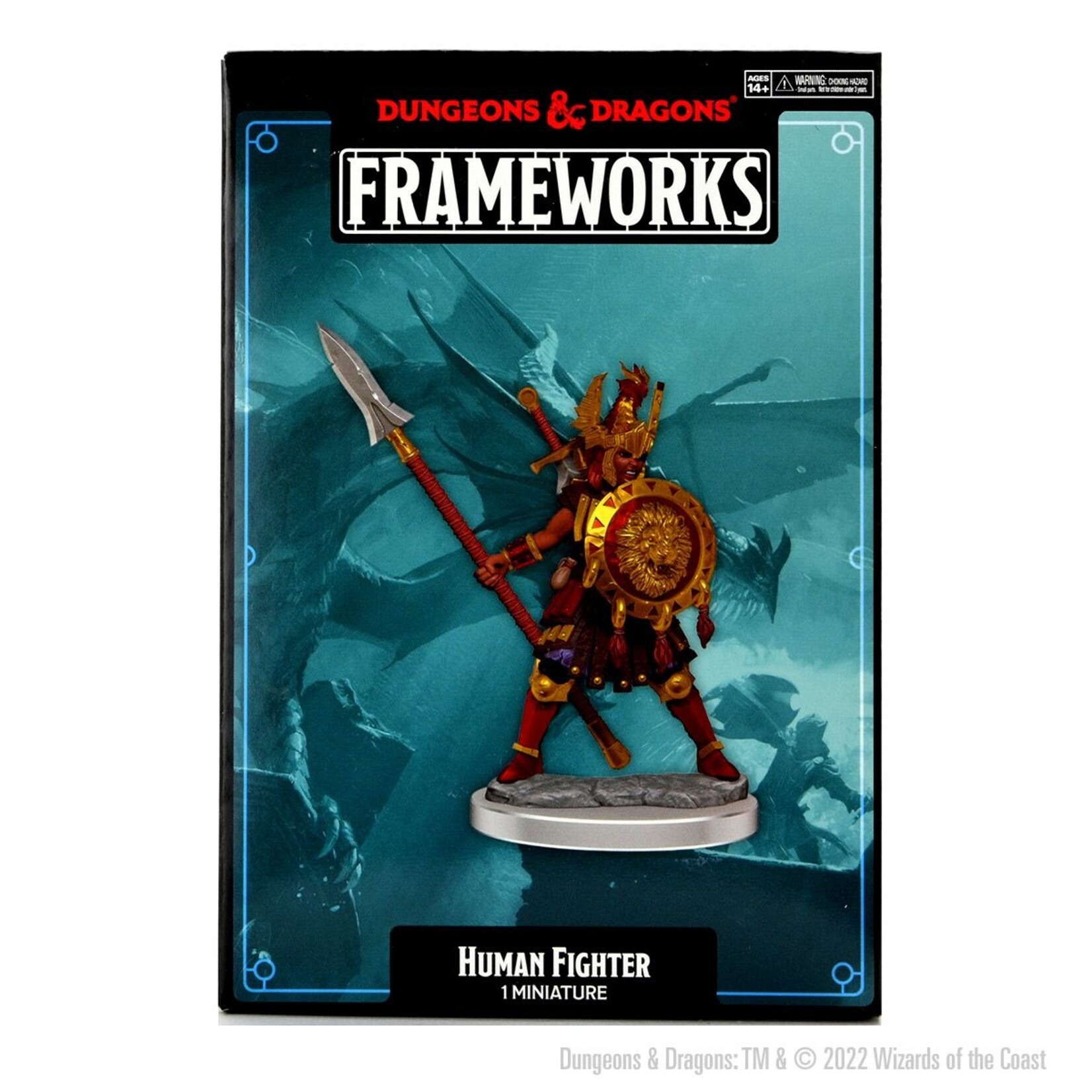 Wizkids D&D Frameworks  Human Fighter Female