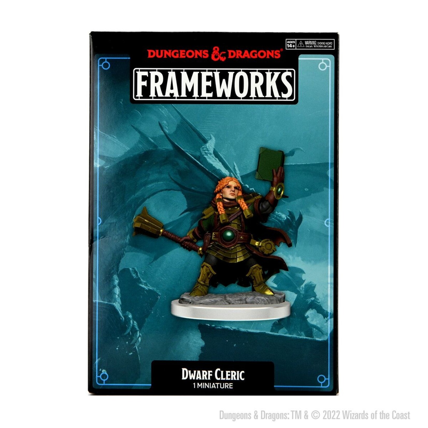 Wizkids D&D Frameworks Dwarf Cleric Female