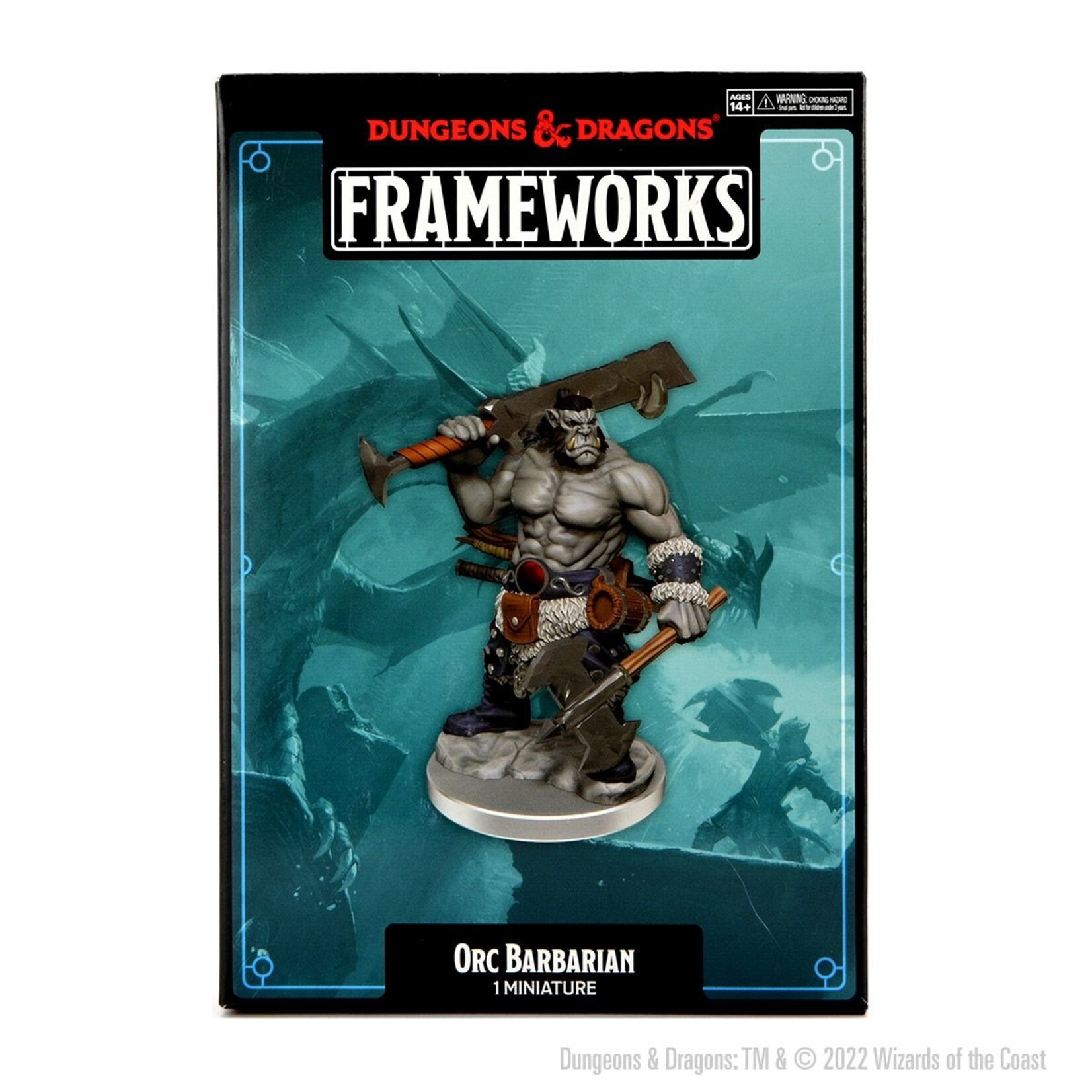 Wizkids D&D Frameworks  Orc Barbarian Male