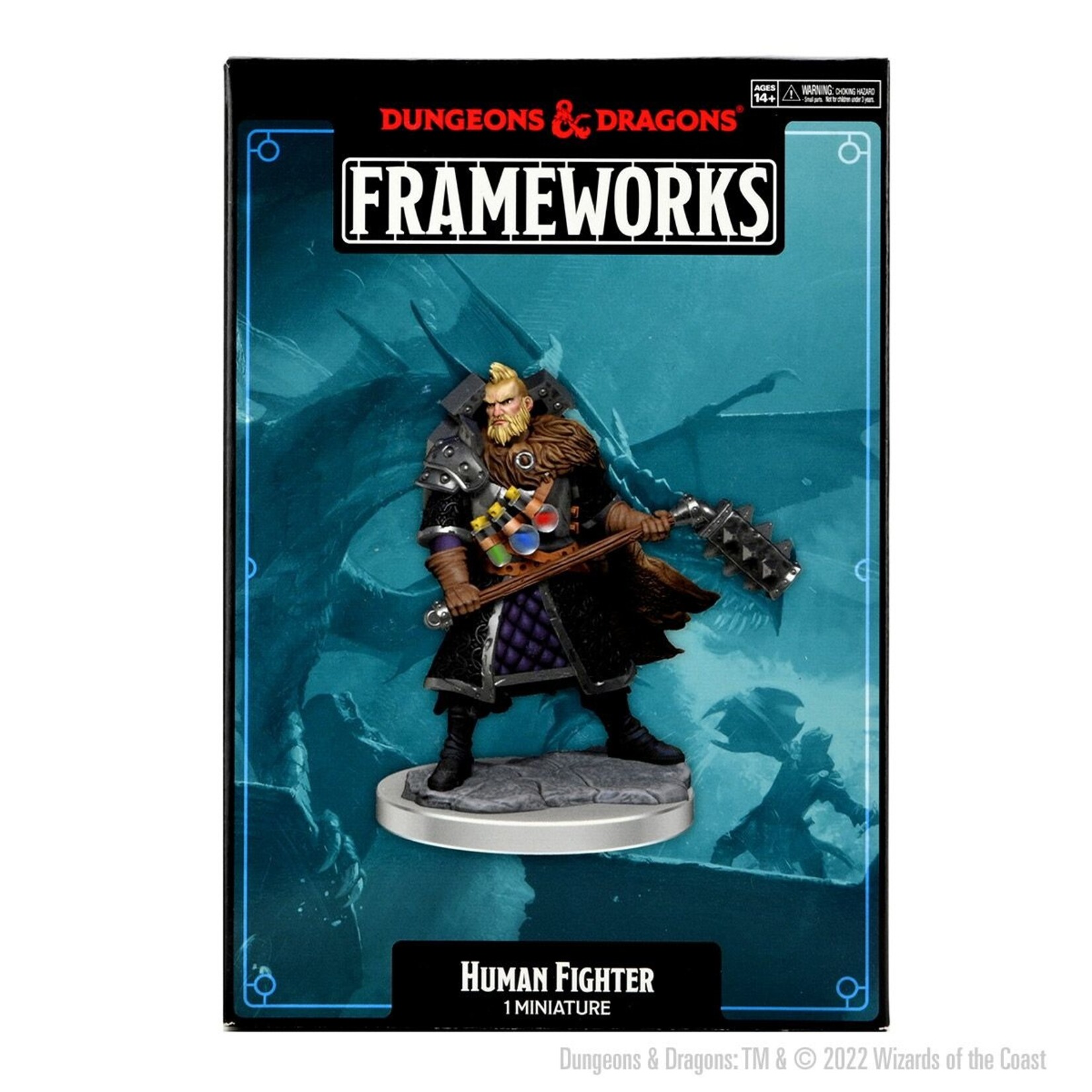 Wizkids D&D Frameworks  Human Fighter Male