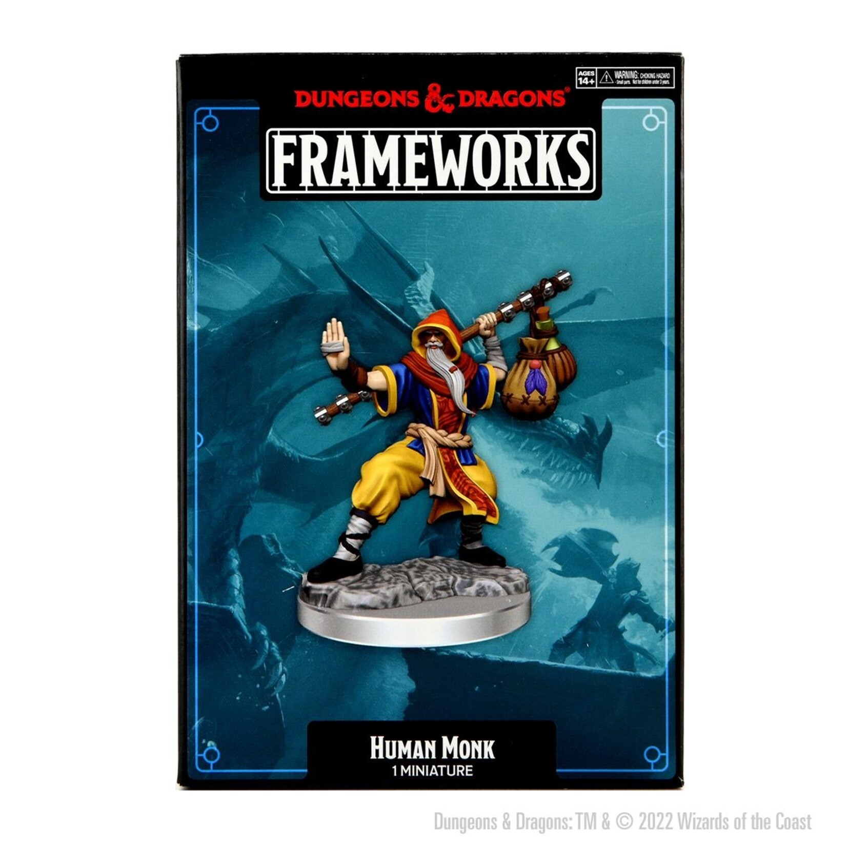 Wizkids D&D Frameworks  Human Monk Male
