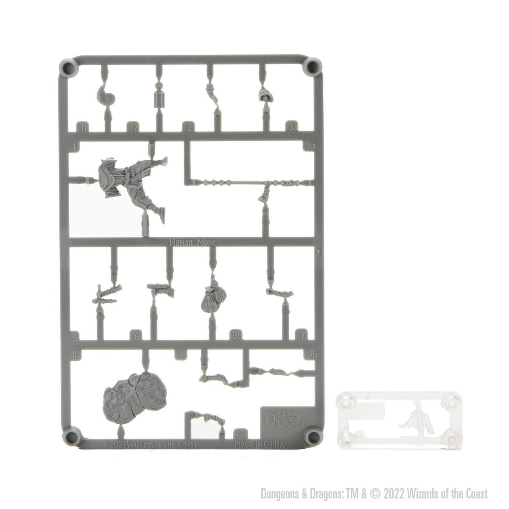 Wizkids D&D Frameworks  Human Monk Male