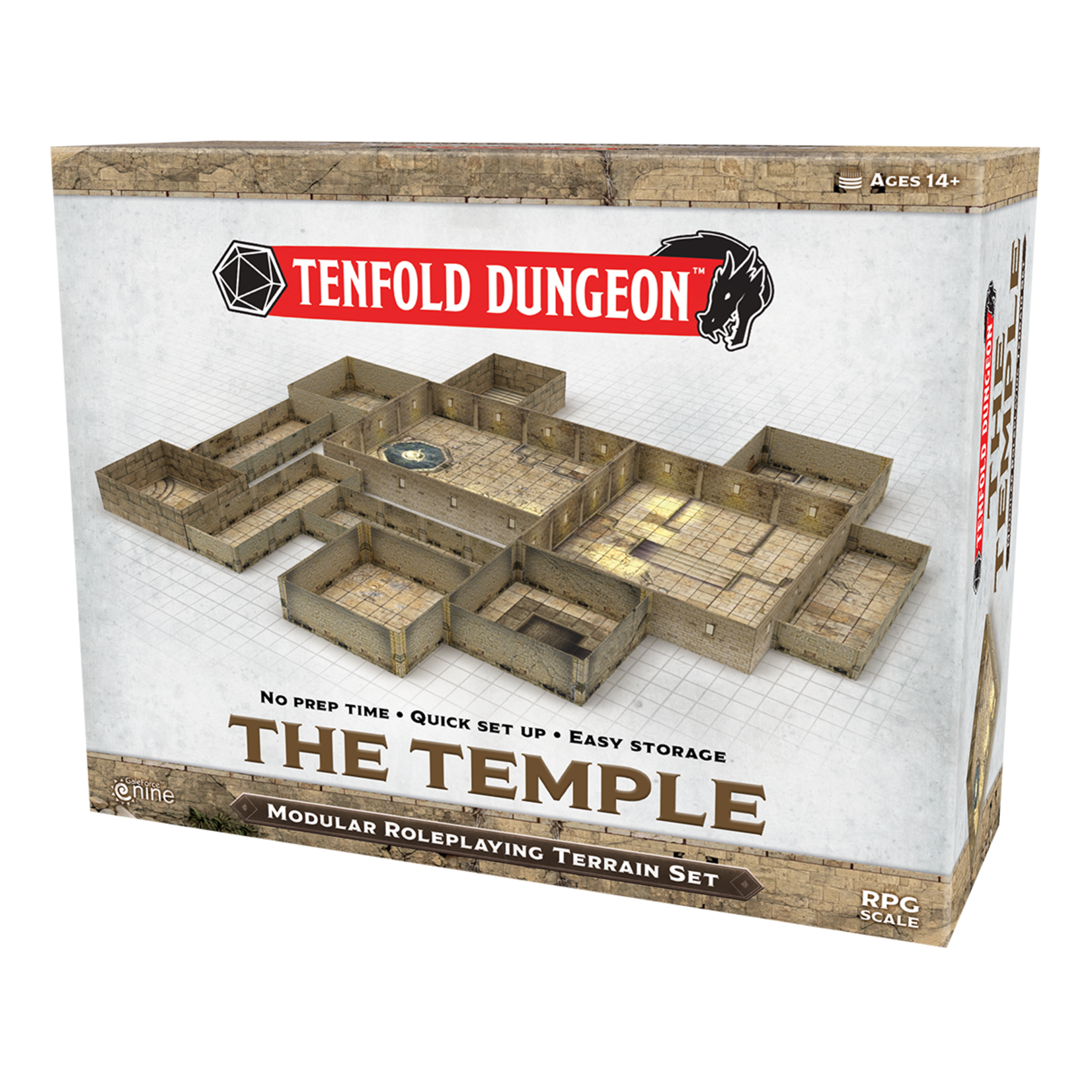 Gale Force Nine Tenfold Dungeon: The Temple