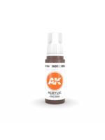 AK Interactive AK 3rd Gen Acrylics: Saddle Brown (17ml)
