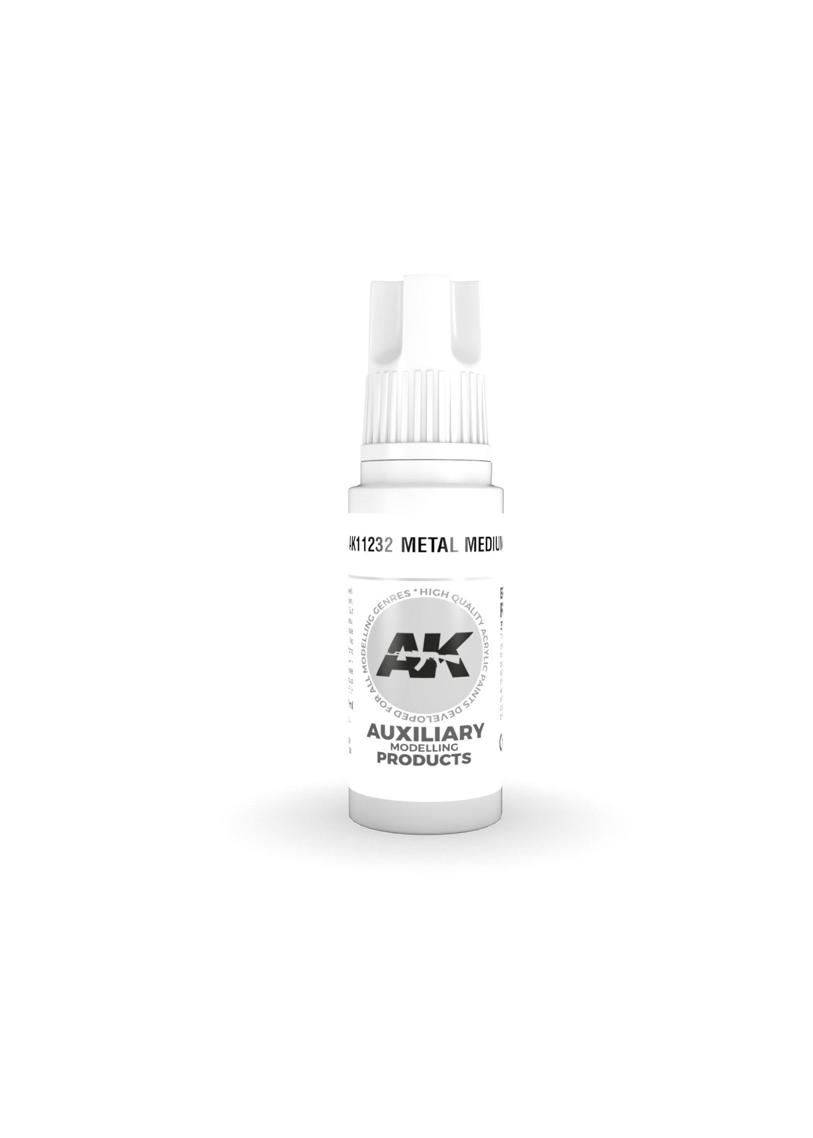 AK Interactive AK 3rd Gen Acrylics: Metal Medium (17ml)