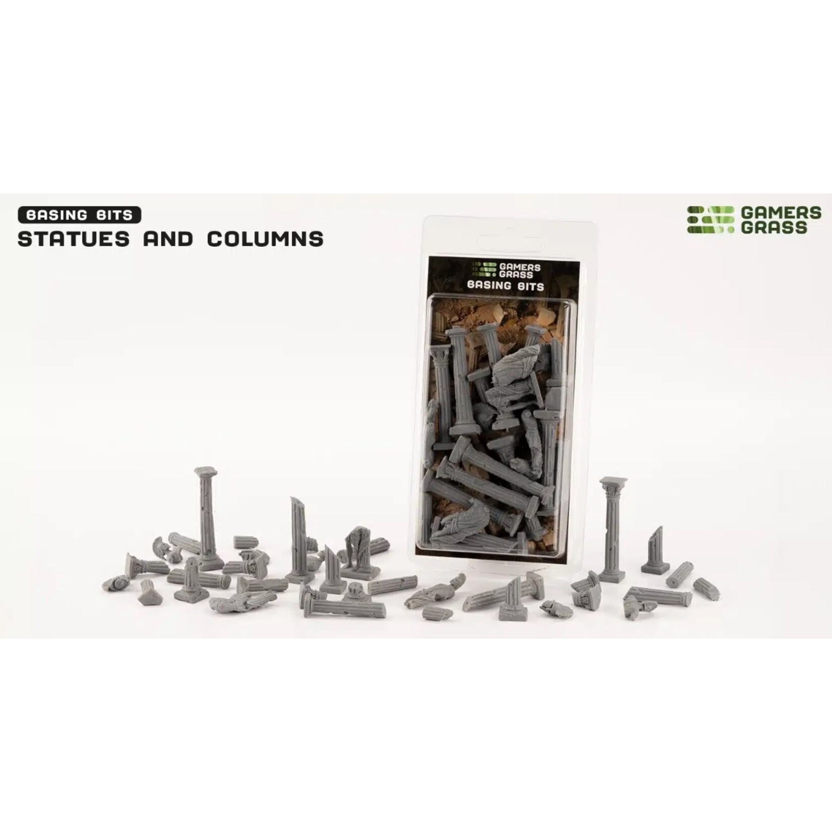 Gamers Grass Basing Bits Statues and Columns