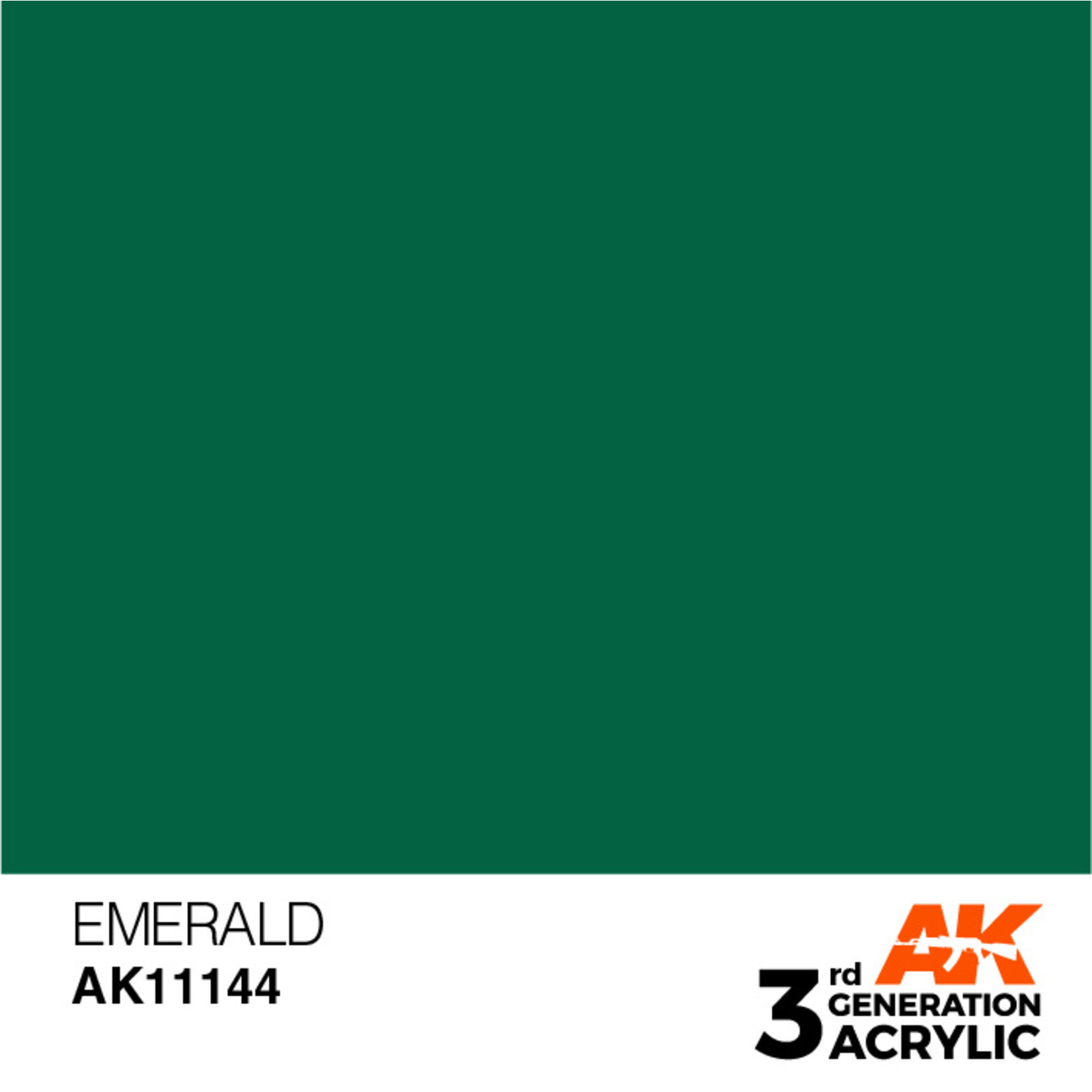 AK Interactive AK 3rd Gen Acrylics: Emerald (17ml)