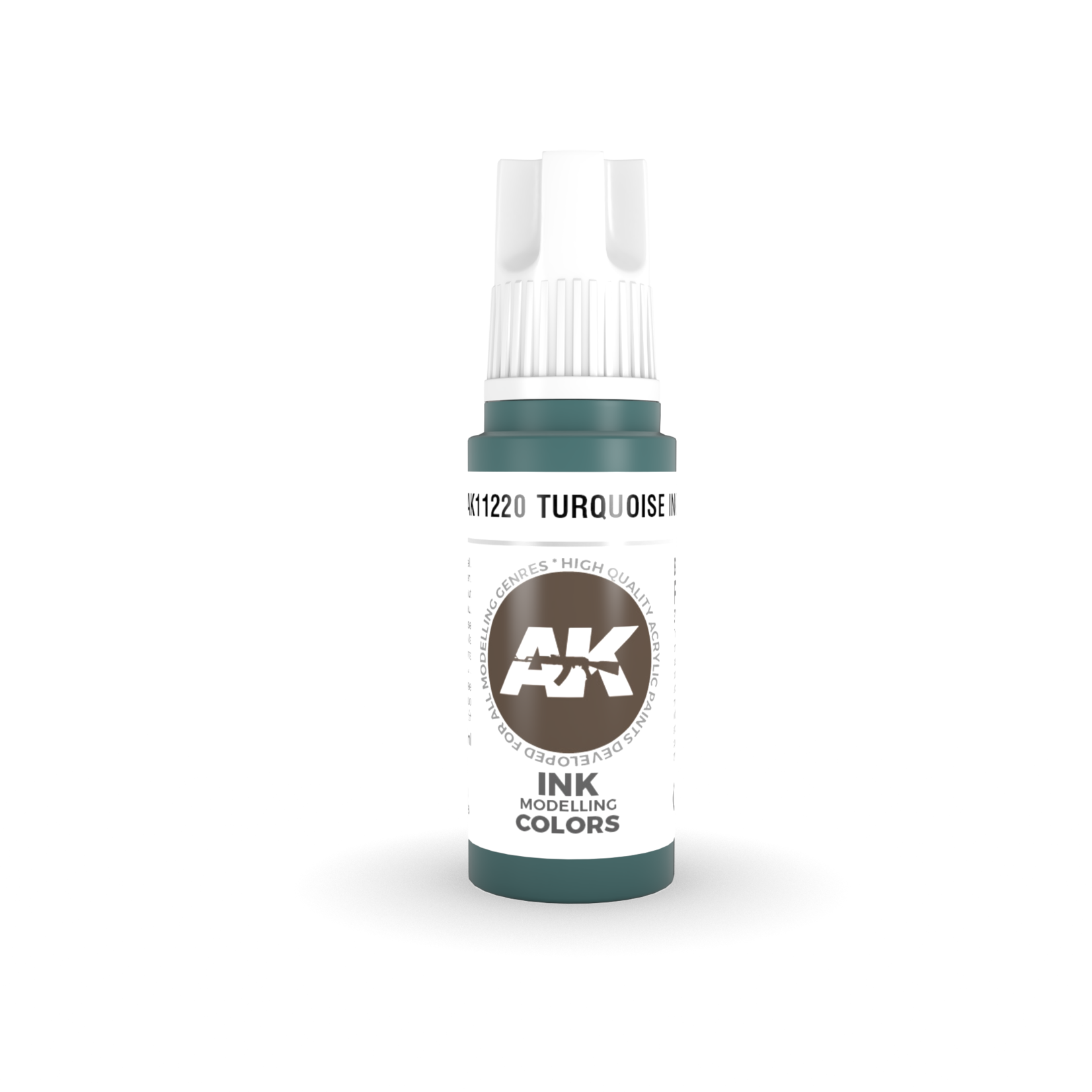 AK Interactive AK 3rd Gen Acrylics: Turquoise INK (17ml)