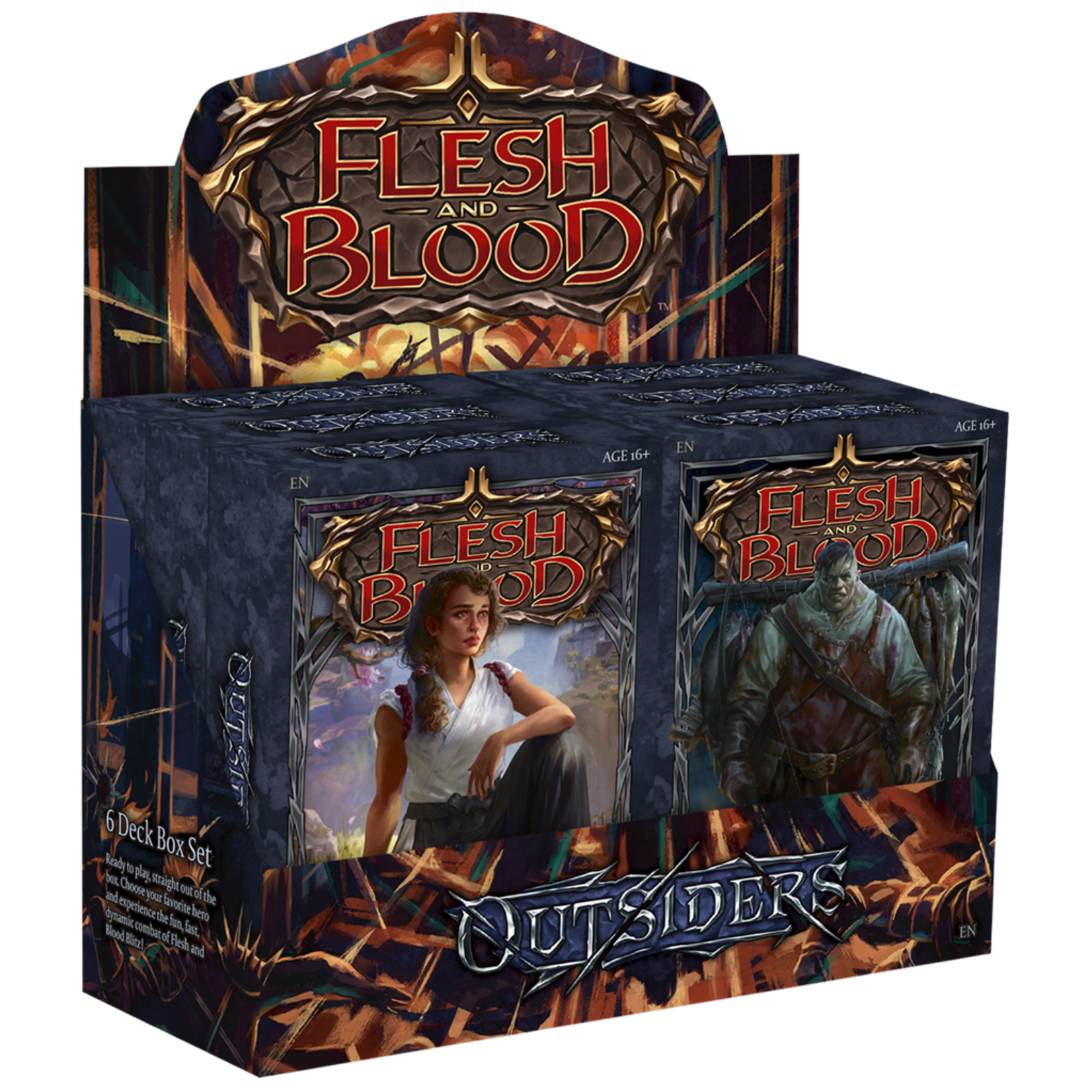 Legend Story Studios Flesh and Blood TCG Outsiders Blitz Deck (EN)